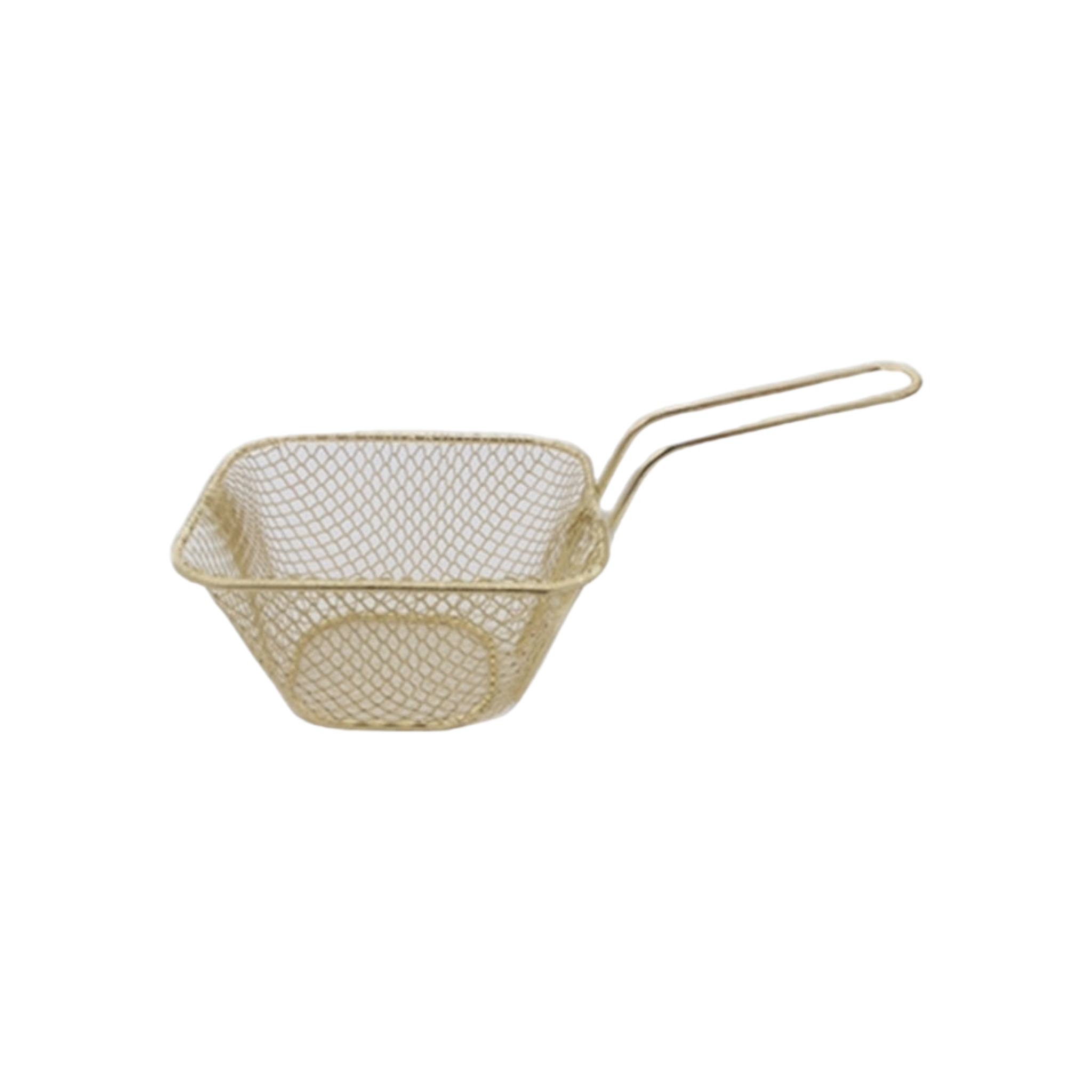 EH Chip Fryer Serving Basket Gold Small 22426