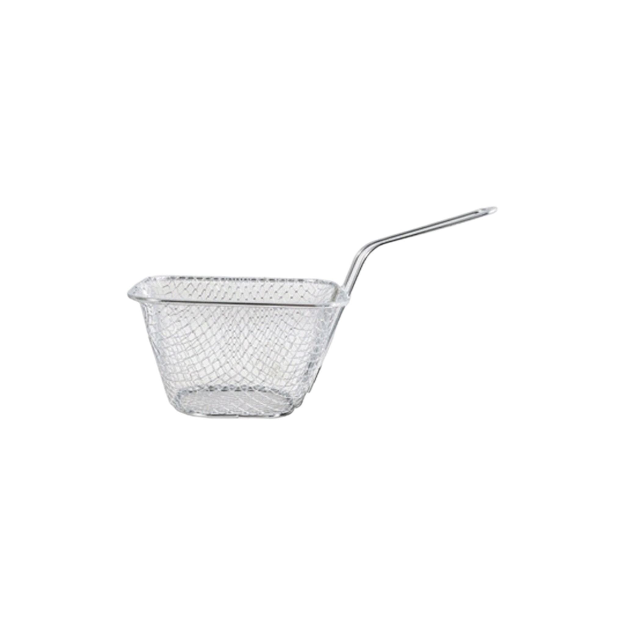 EH Chip Fryer Serving Basket Silver Small 22424