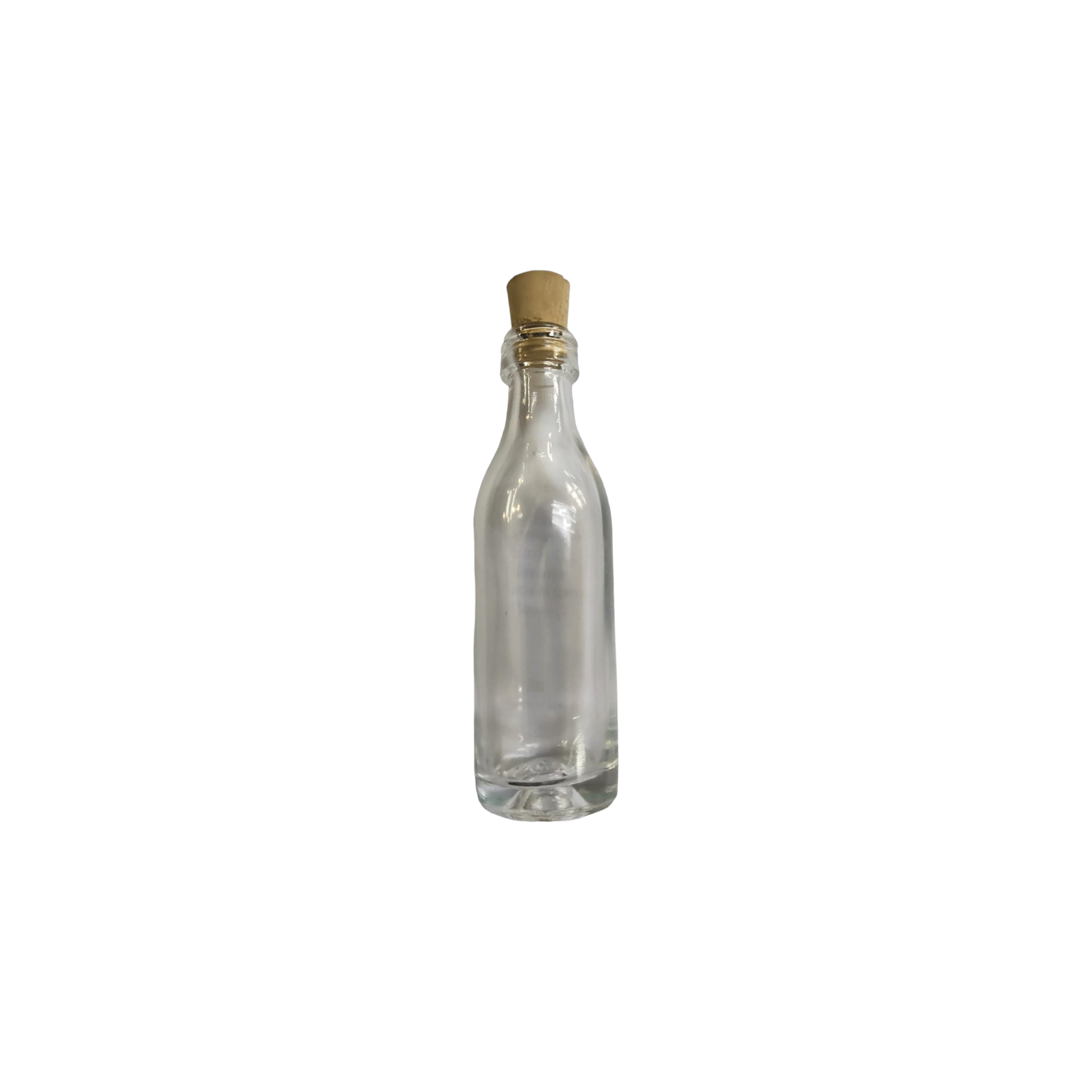 Consol 50ml Glass Mini Spirit Bottle with Cork Lid