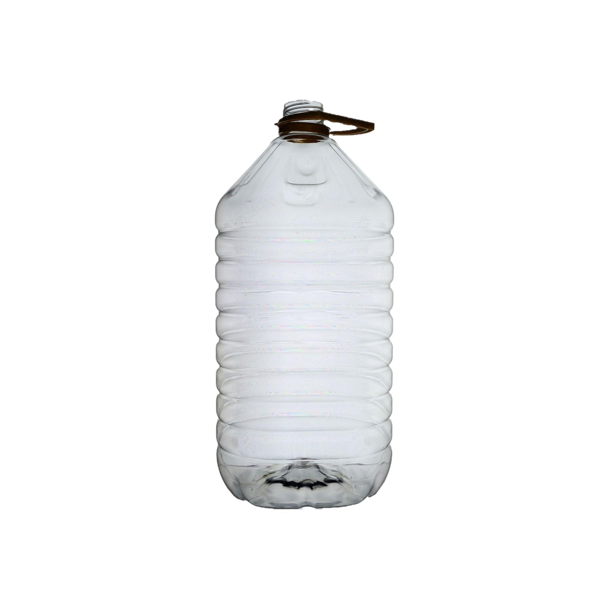 10L PET Plastic Water Bottle Container Clear with Tag Lid