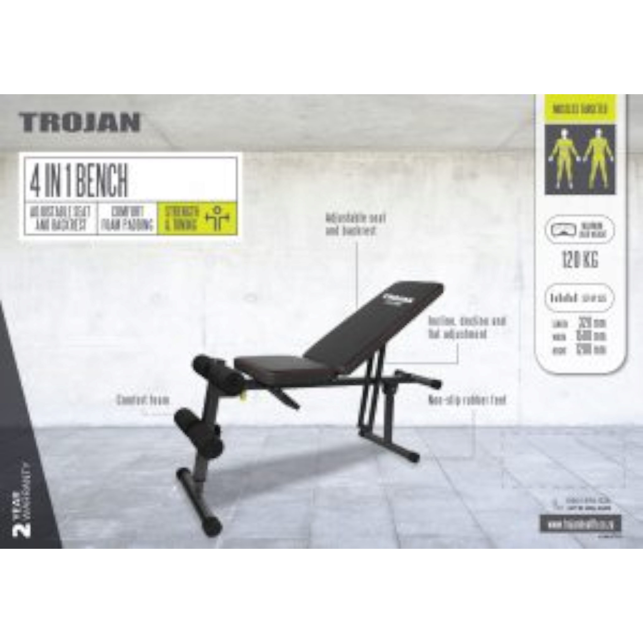 Tojan 4 In 1 Bench 9744