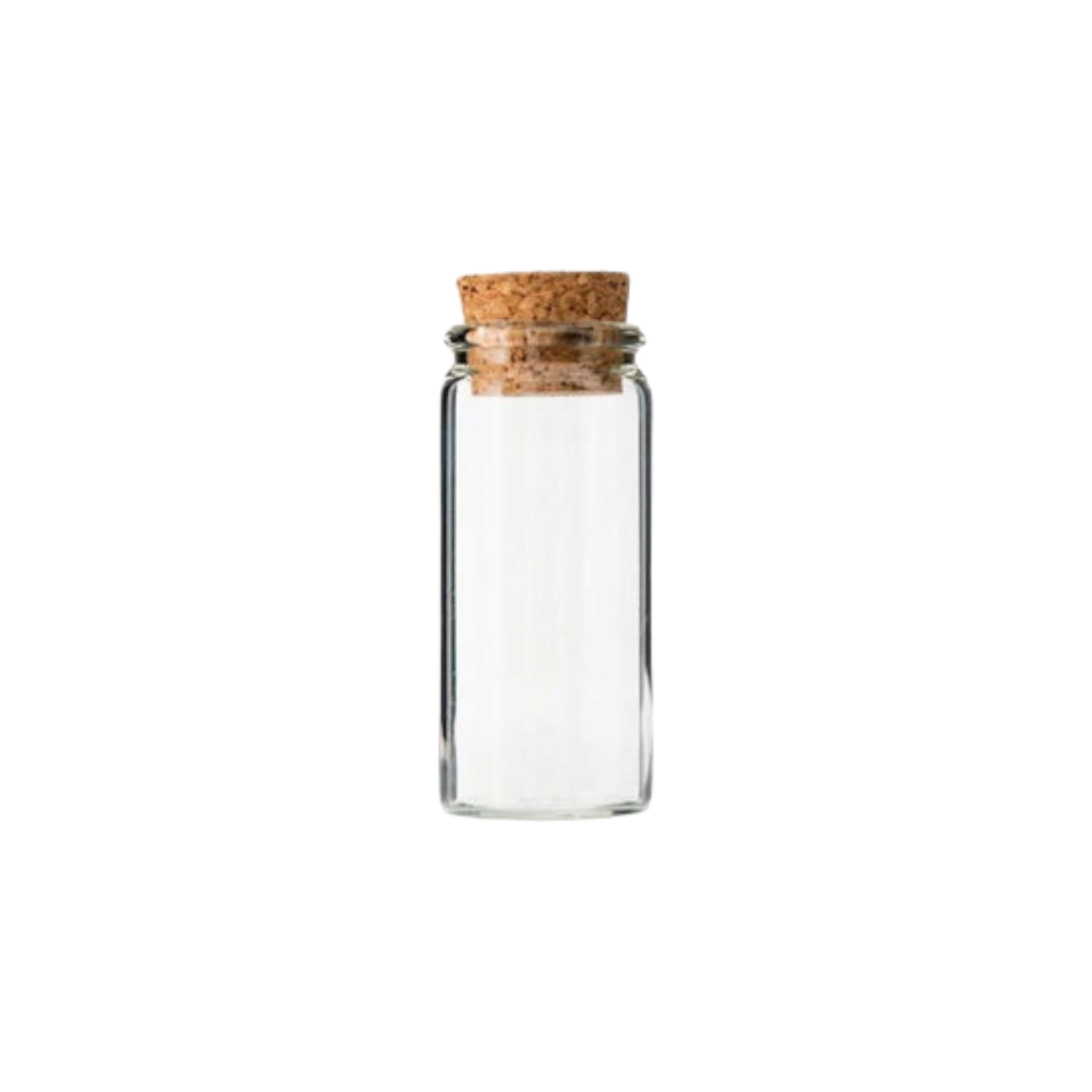 Regent Glass Bottle 110ml with Cork Lid 4pack 10538