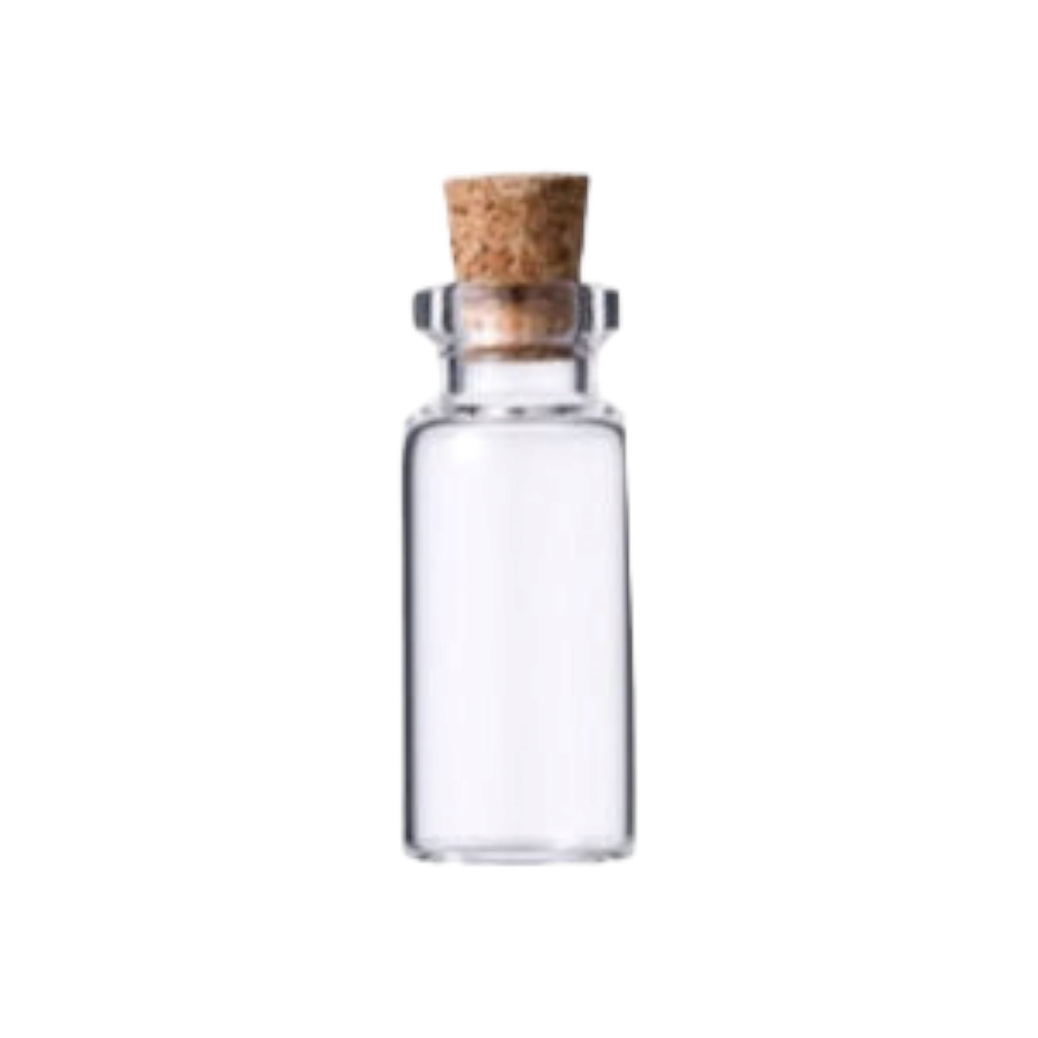 Regent Glass Bottle 18ml with Cork Lid 12pack 10585