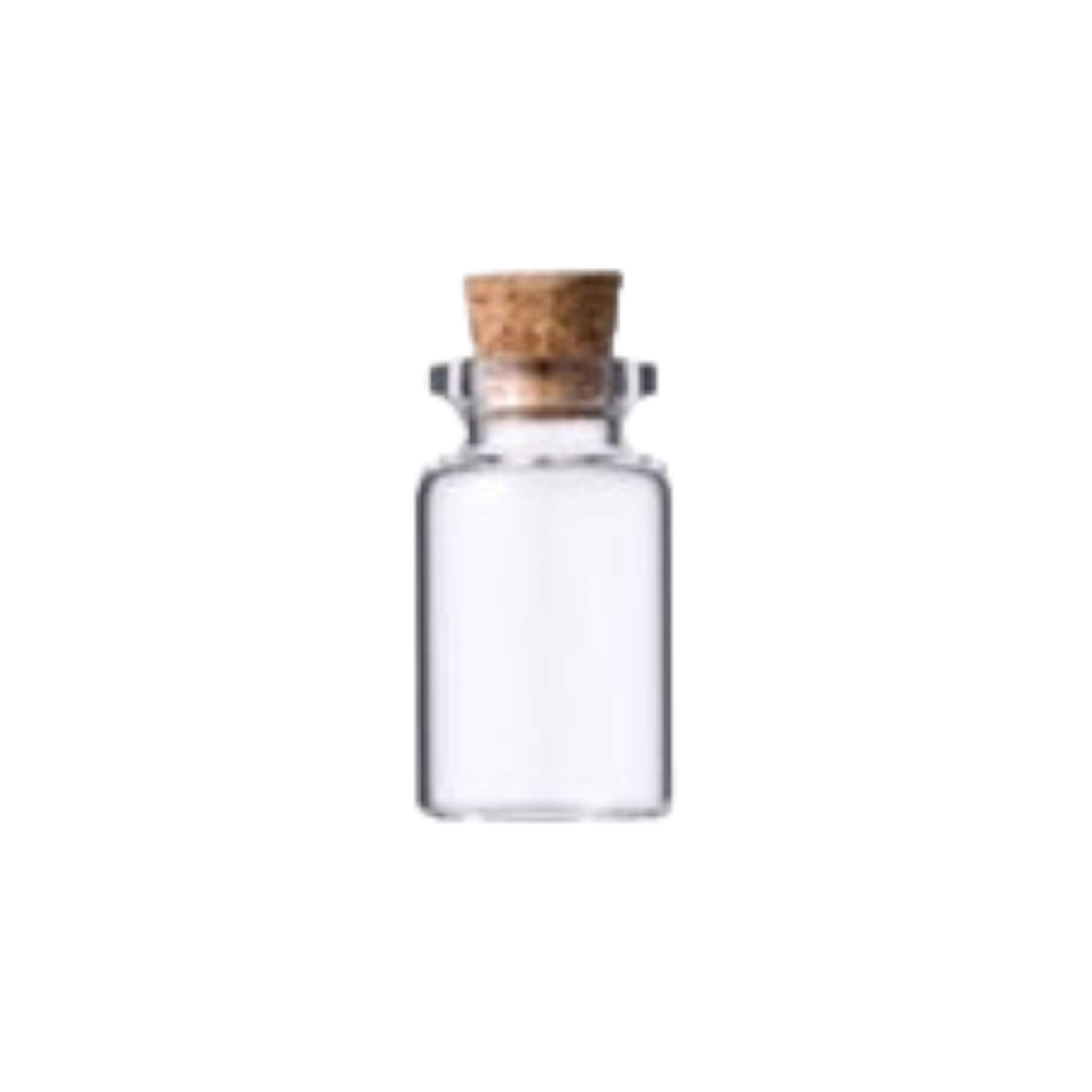 Regent Glass Bottle 15ml with Cork Lid 12pack 10584