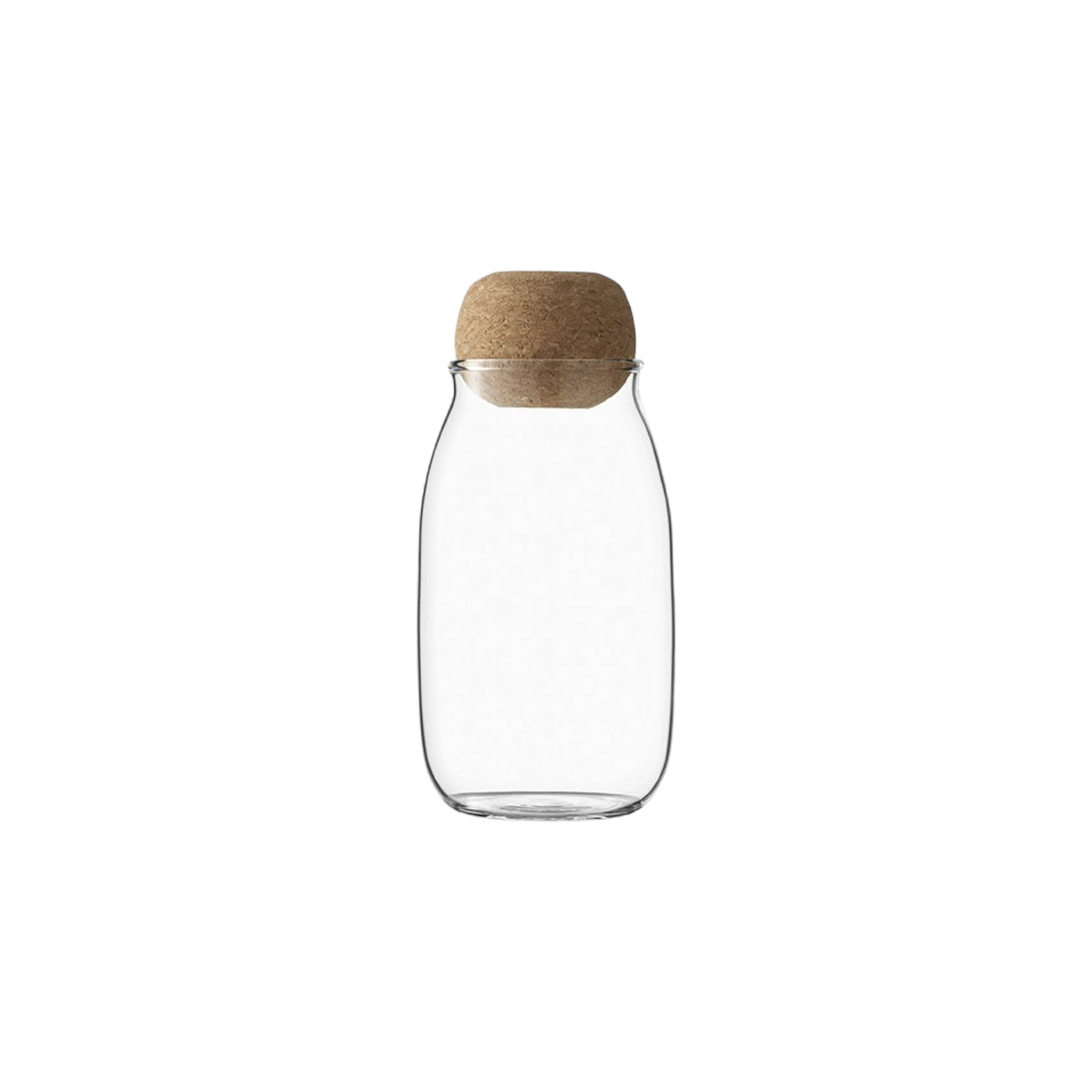 Glass Jar 700ml Cork Lid