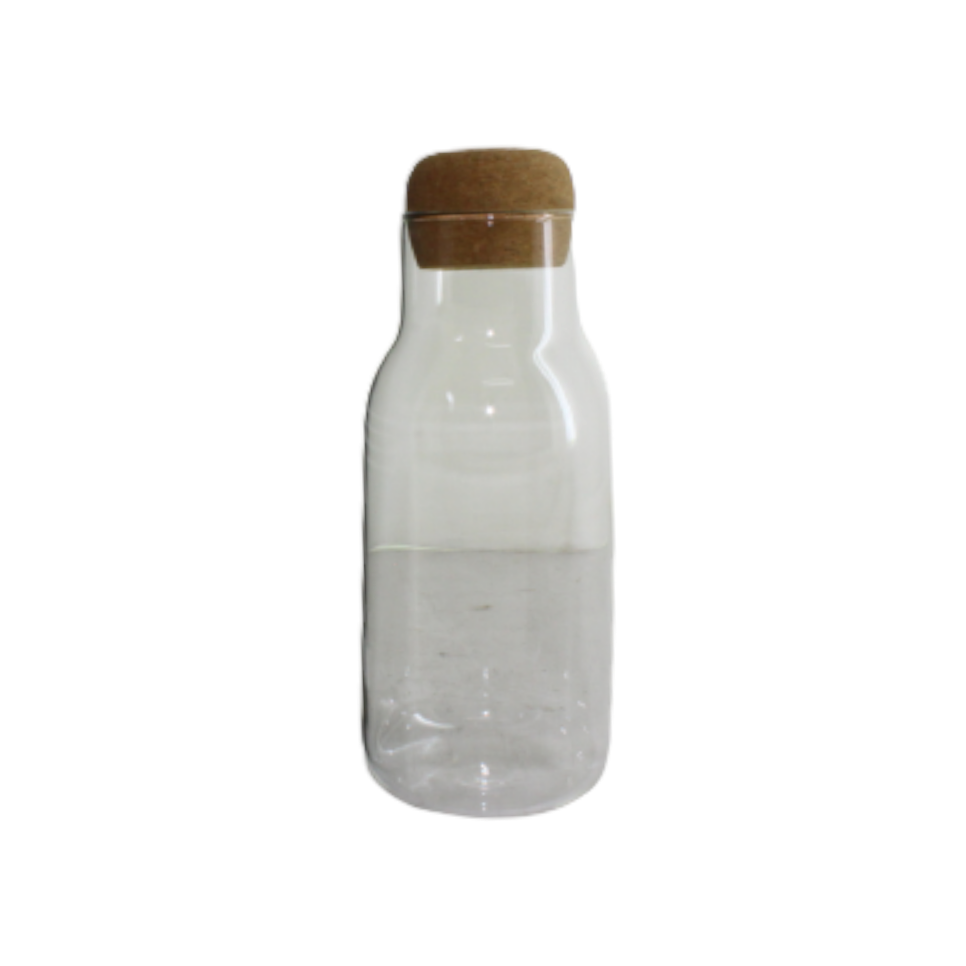 Borosilicate Glass Bottle 700ml with Cork Lid GL2910