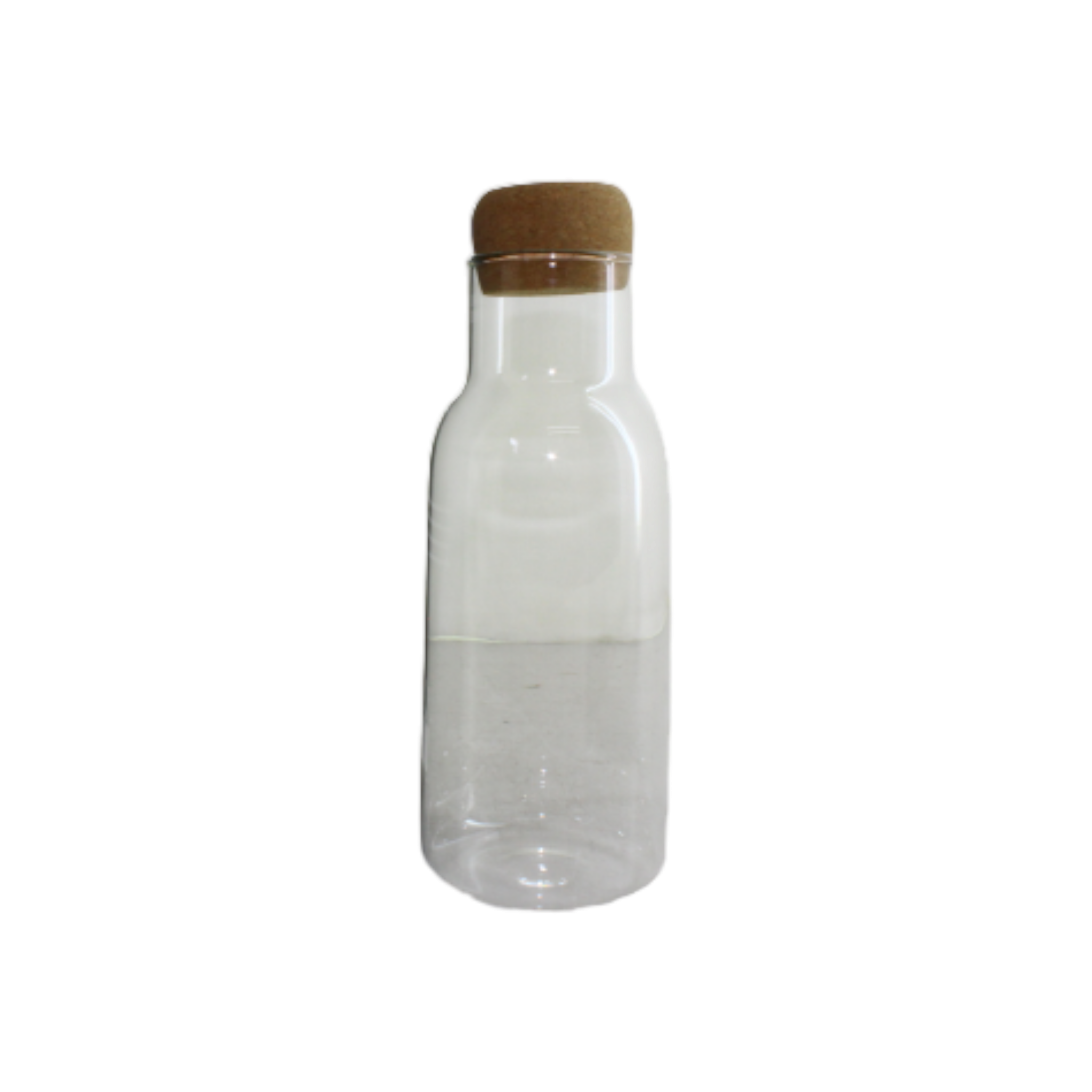 Borosilicate Glass Bottle 800ml with Cork Lid GL2911