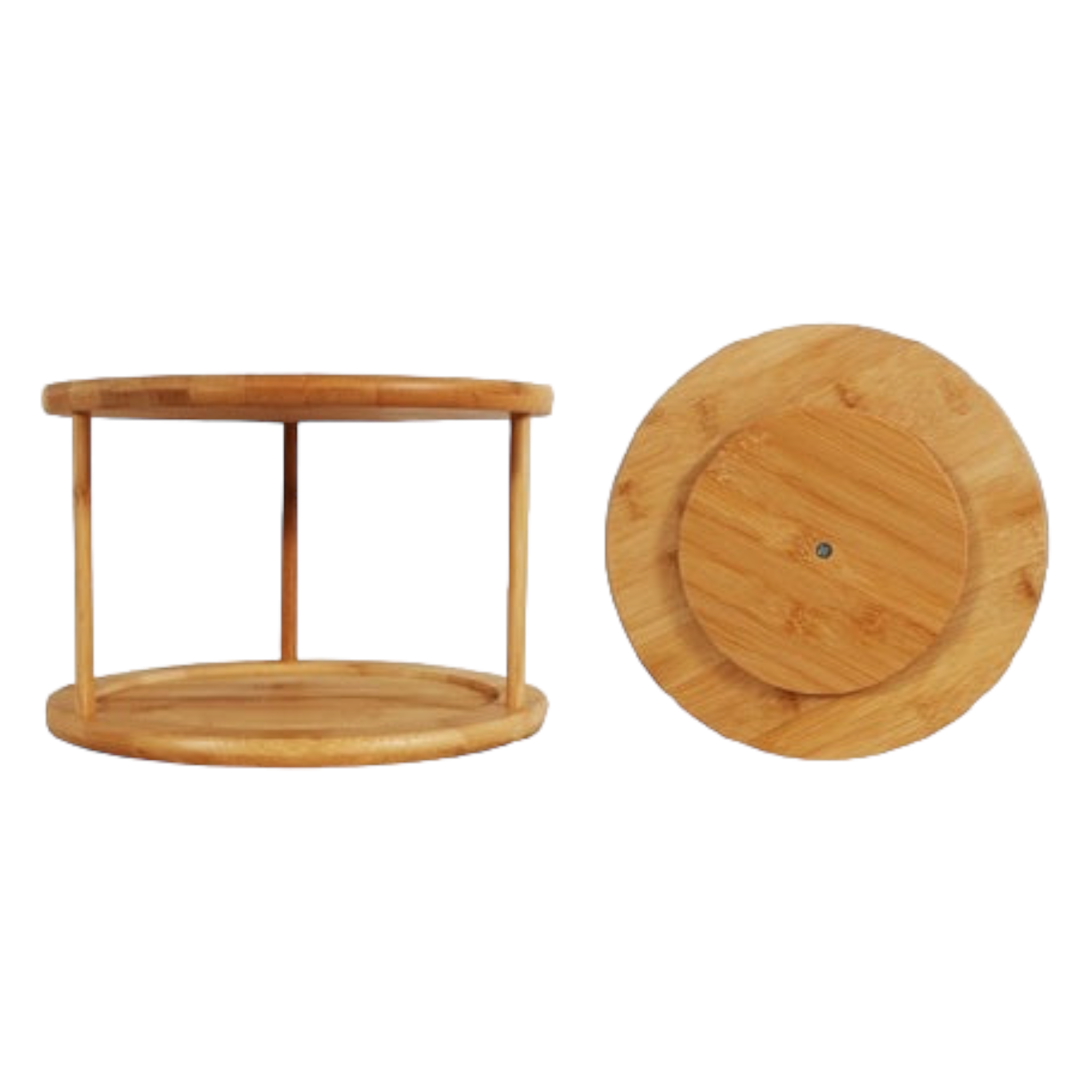 Lazy Susan 2 Tier Turntable Multi Functional 26x18cm 21559