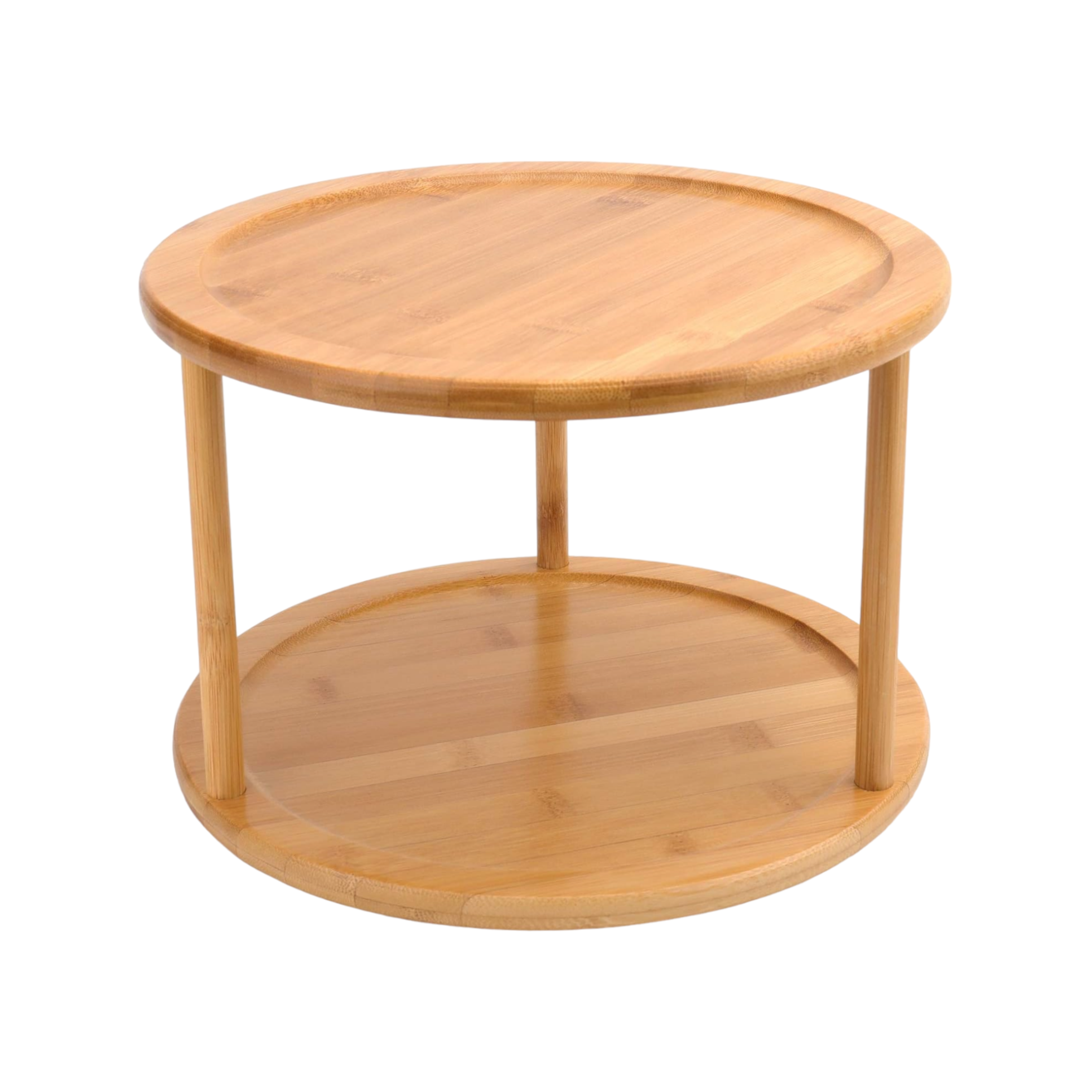 Lazy Susan 2 Tier Turntable Multi Functional 26x18cm 21559