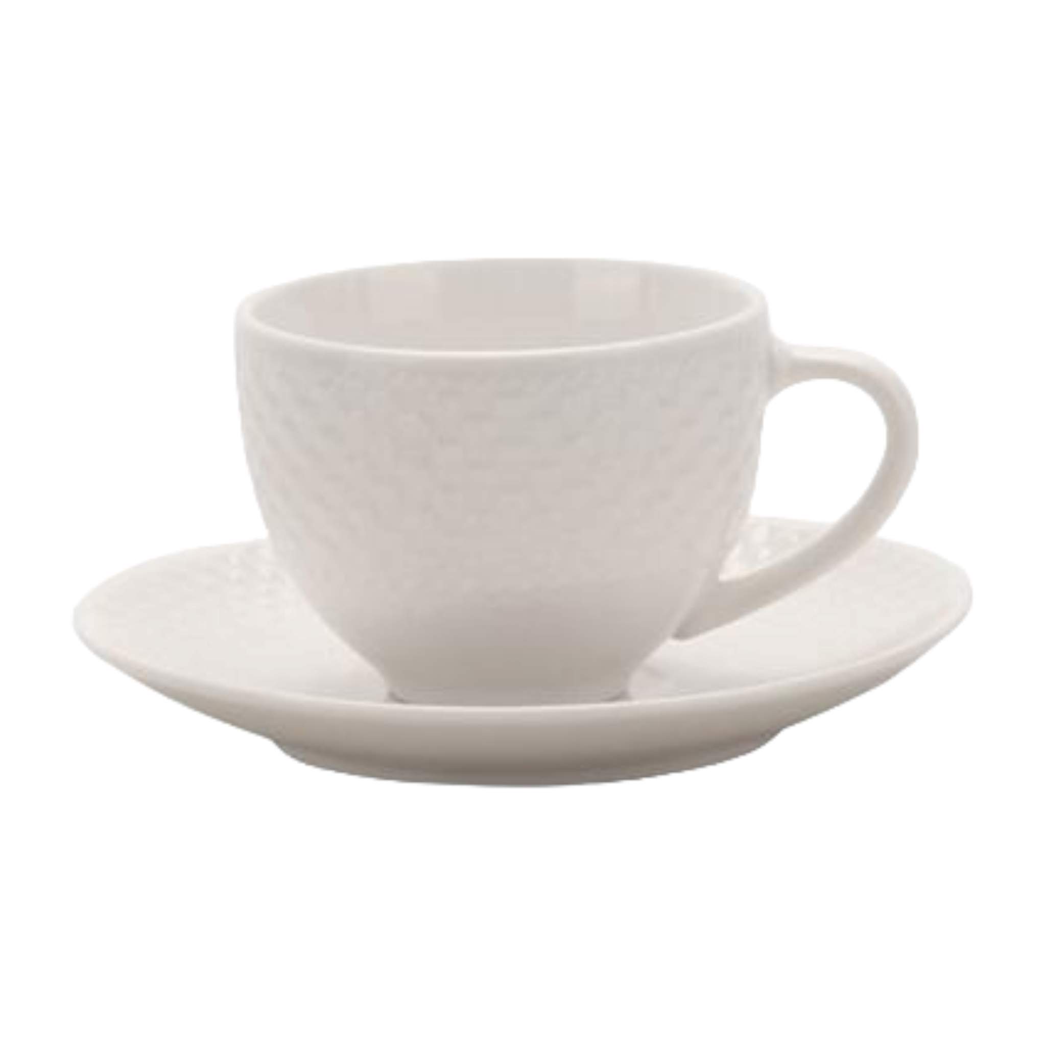Ceramic Cup and Saucer 260ml White 30641
