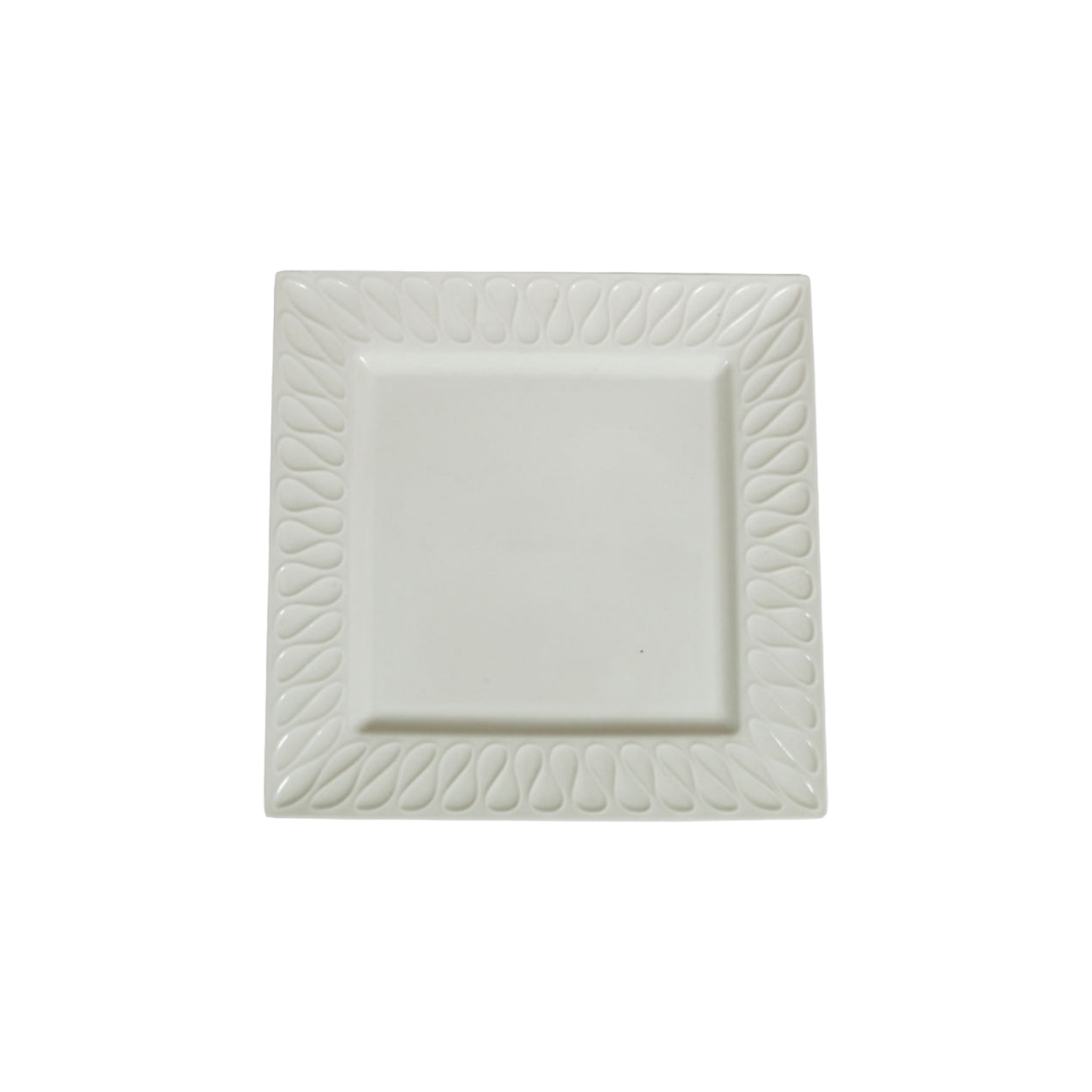 Ceramic Serving Platter Square 25x25x2cm 32842