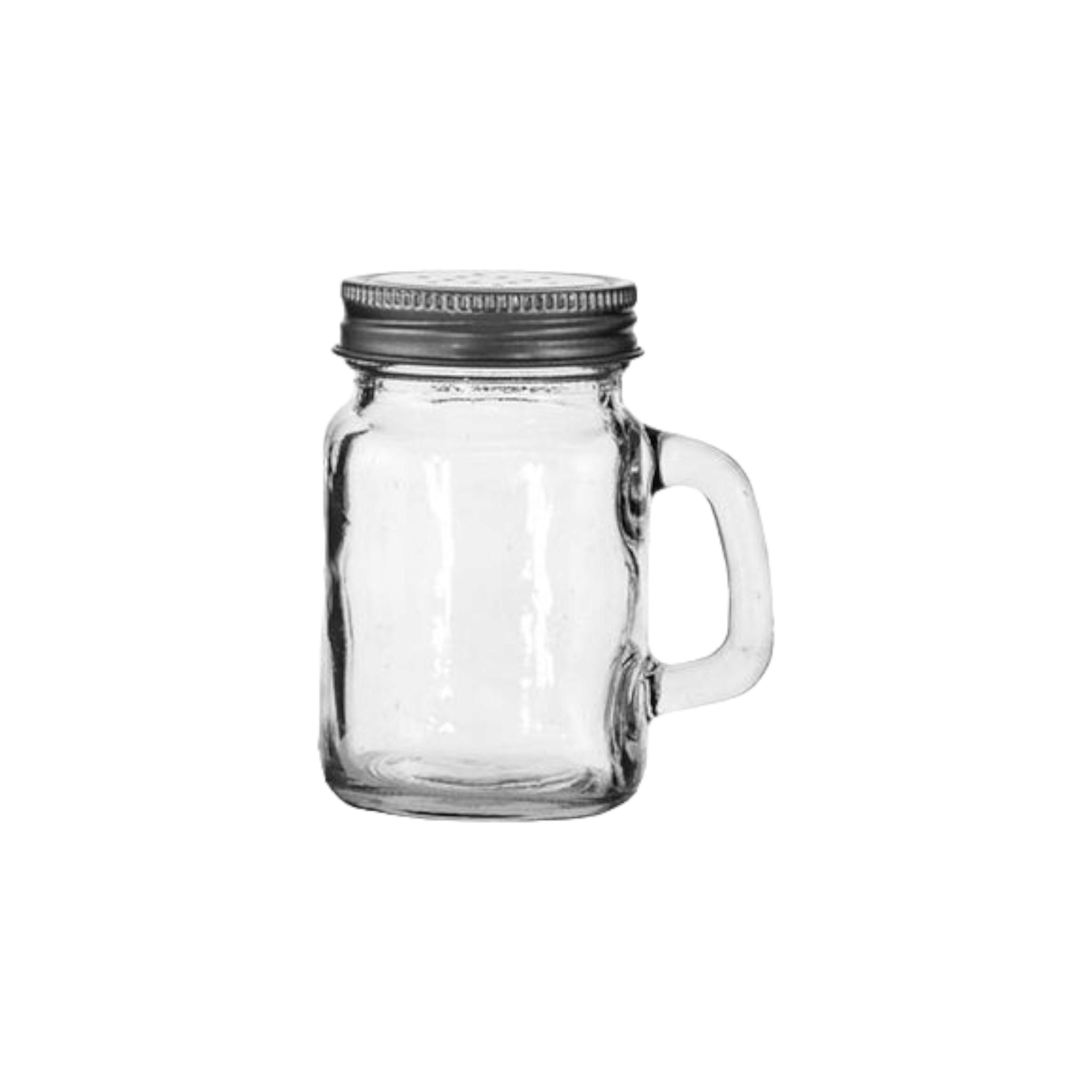 Regent Glass Mini Mason Jar 140ml Salt & Pepper Shaker 27649