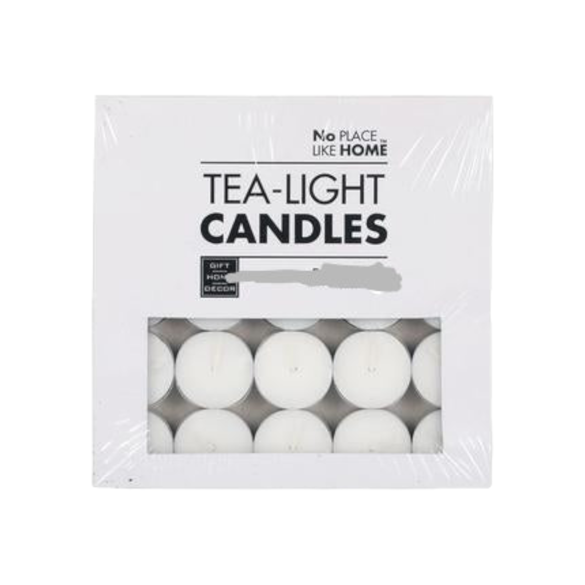 Tealight Candles White 3.5cm 50pcs