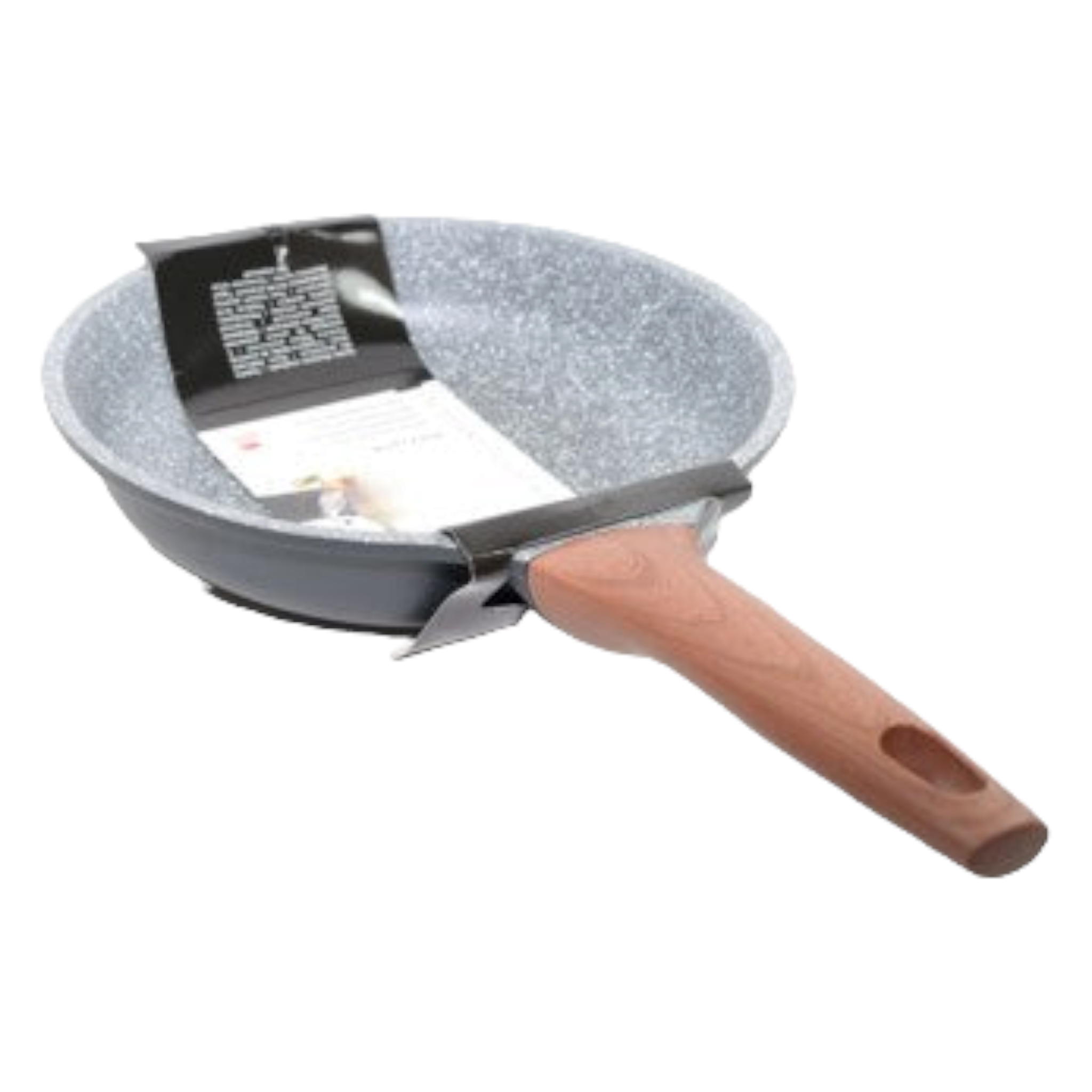 Frying Pan Non Stick 240x56mm Wooden Handle  13332