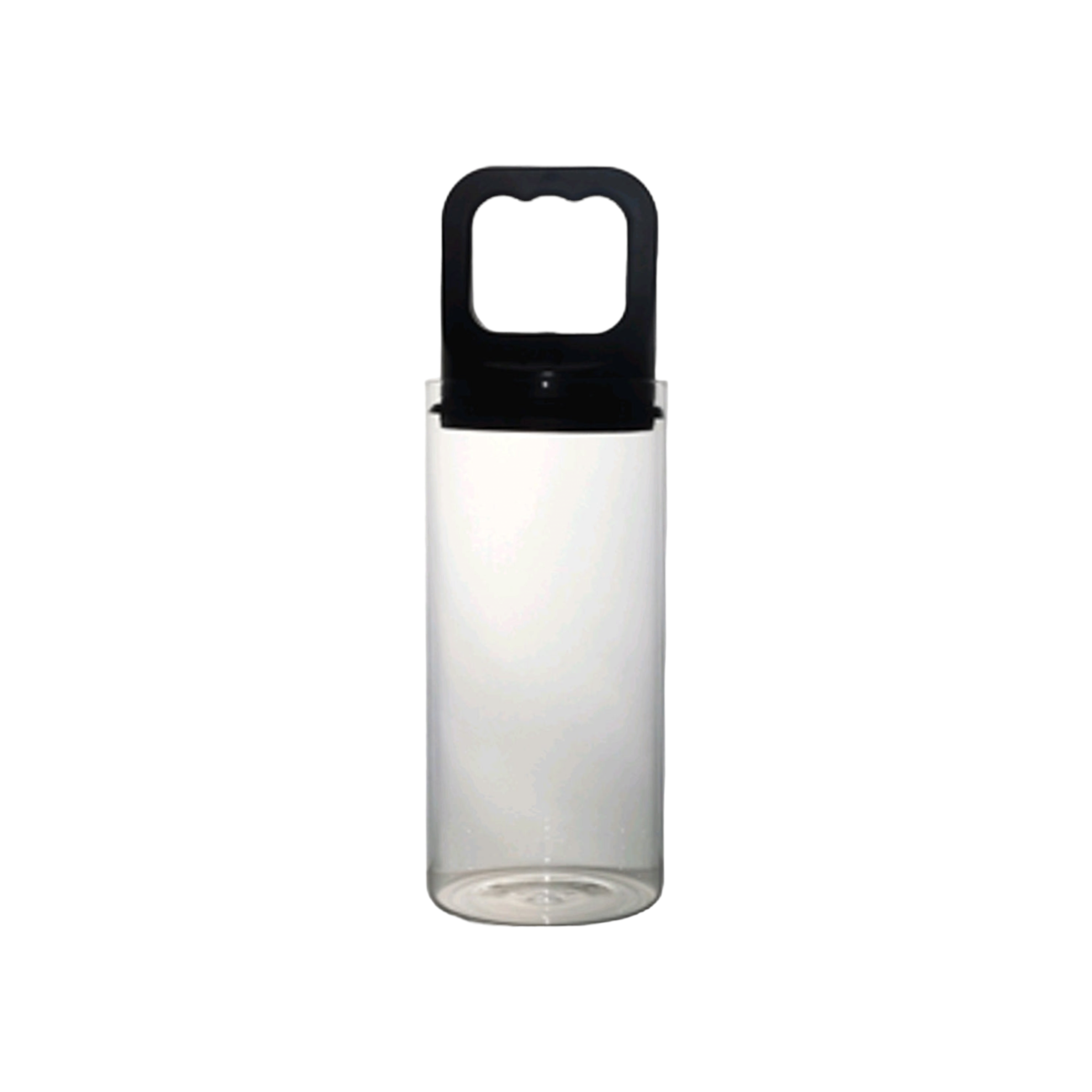 Aqua Glass Cannister Pull Suction Vacuum Lid Black 1.4L 27129