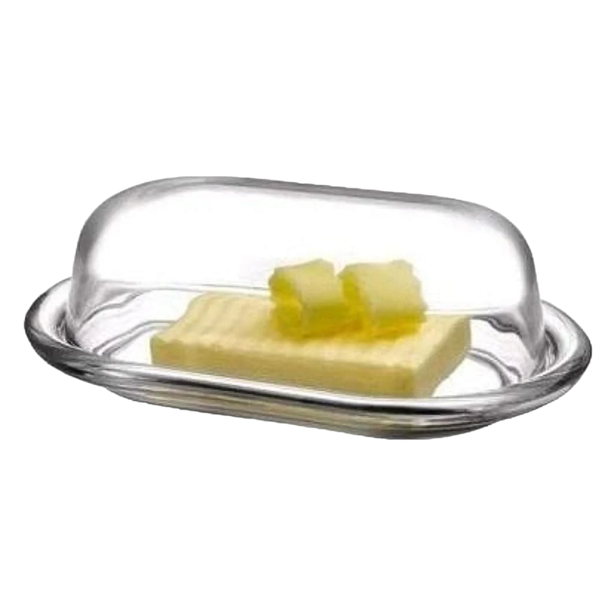 Pasabahce Butter Dish Basic 250g 131x198mm 98402