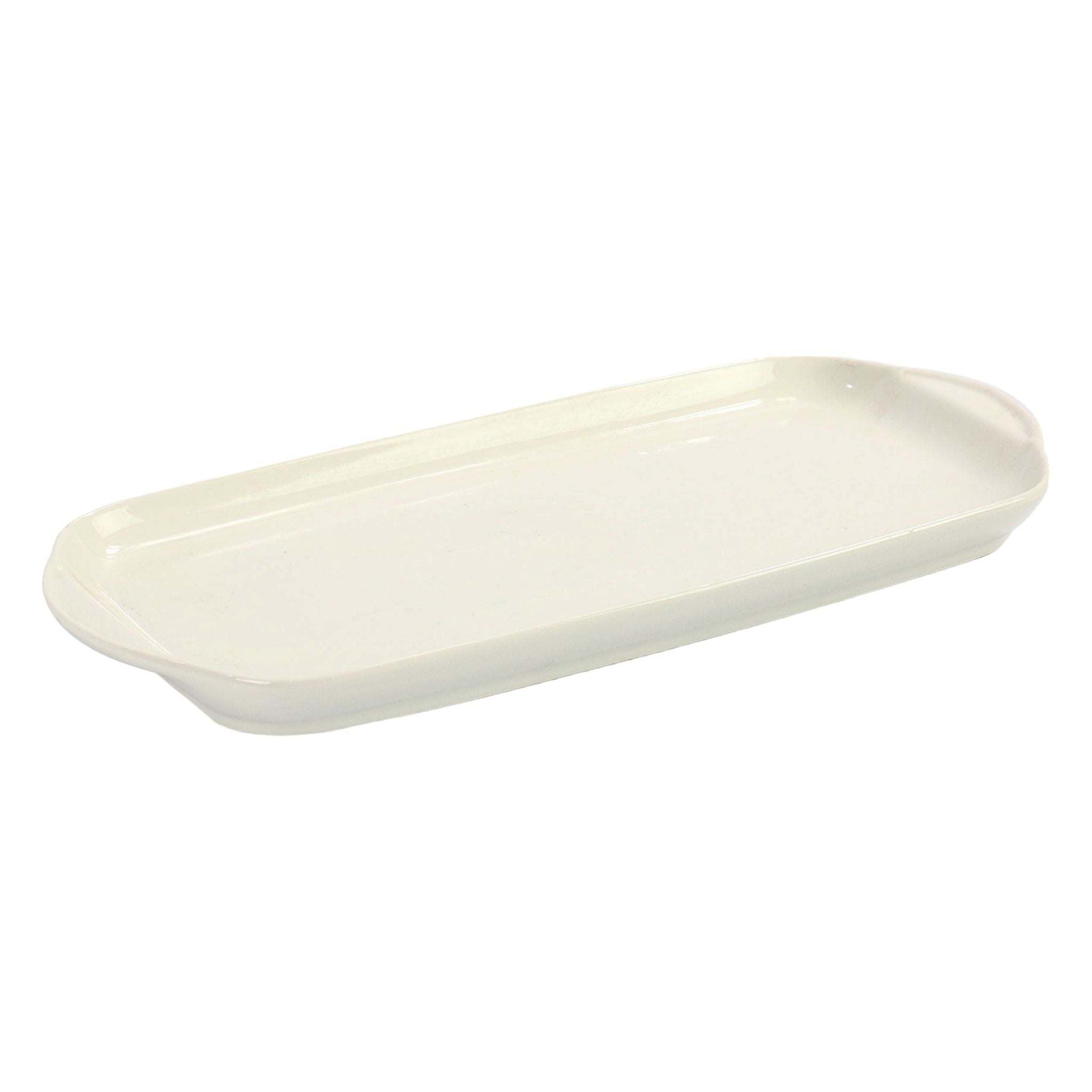 Ceramic Serving Plate Rectangular 36x16x3cm