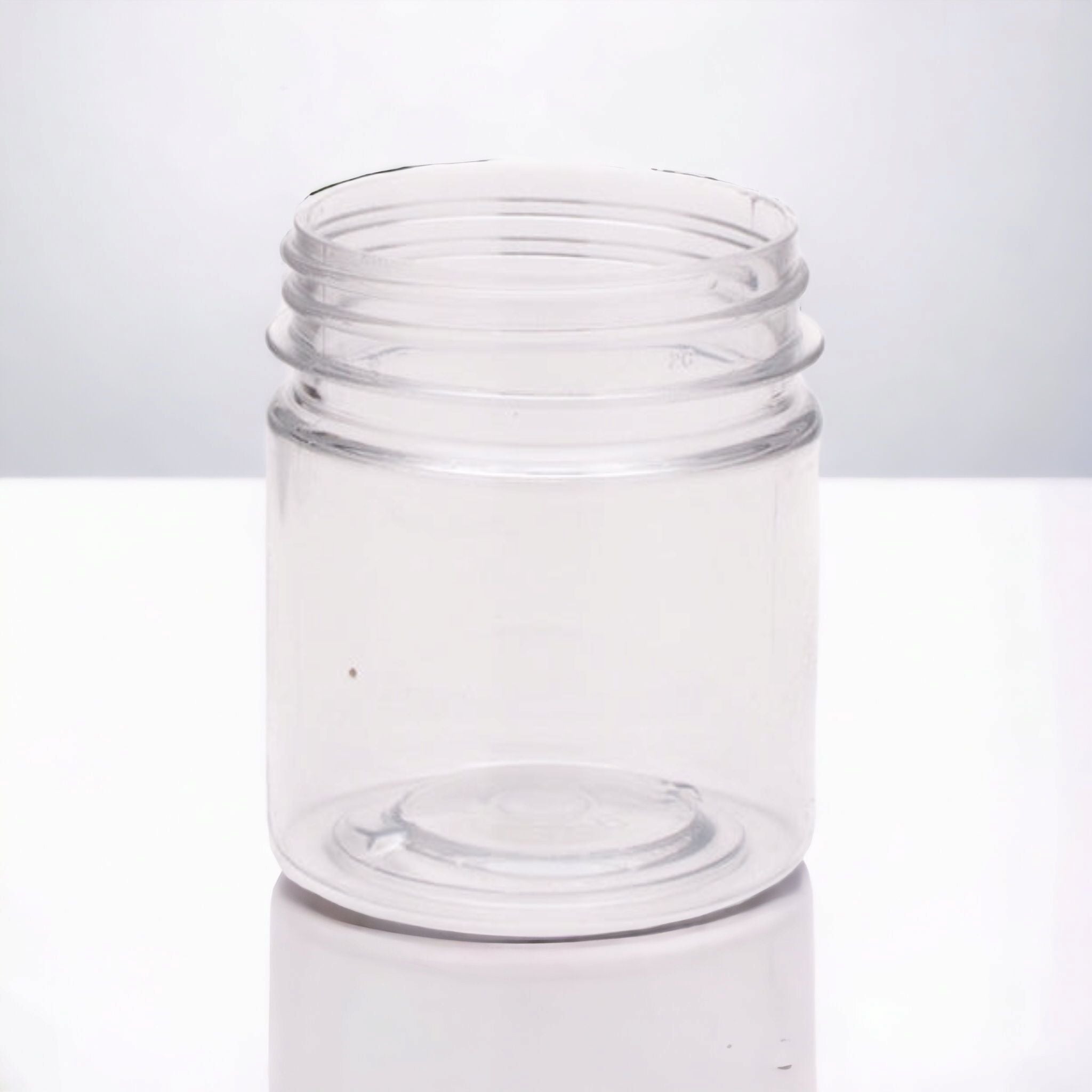 100ml PET Jar Natural Plastic with Screw Lid