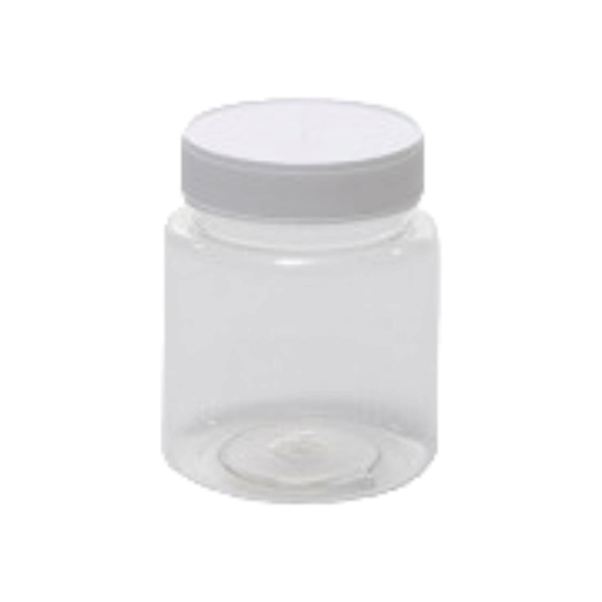 100ml PET Jar Natural Plastic with Screw Lid