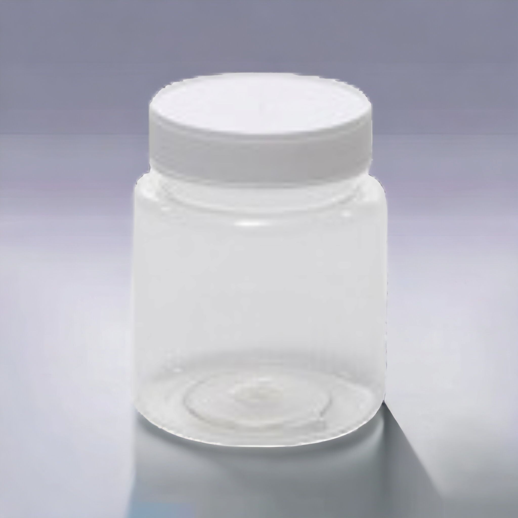 100ml PET Jar Natural Plastic with Screw Lid