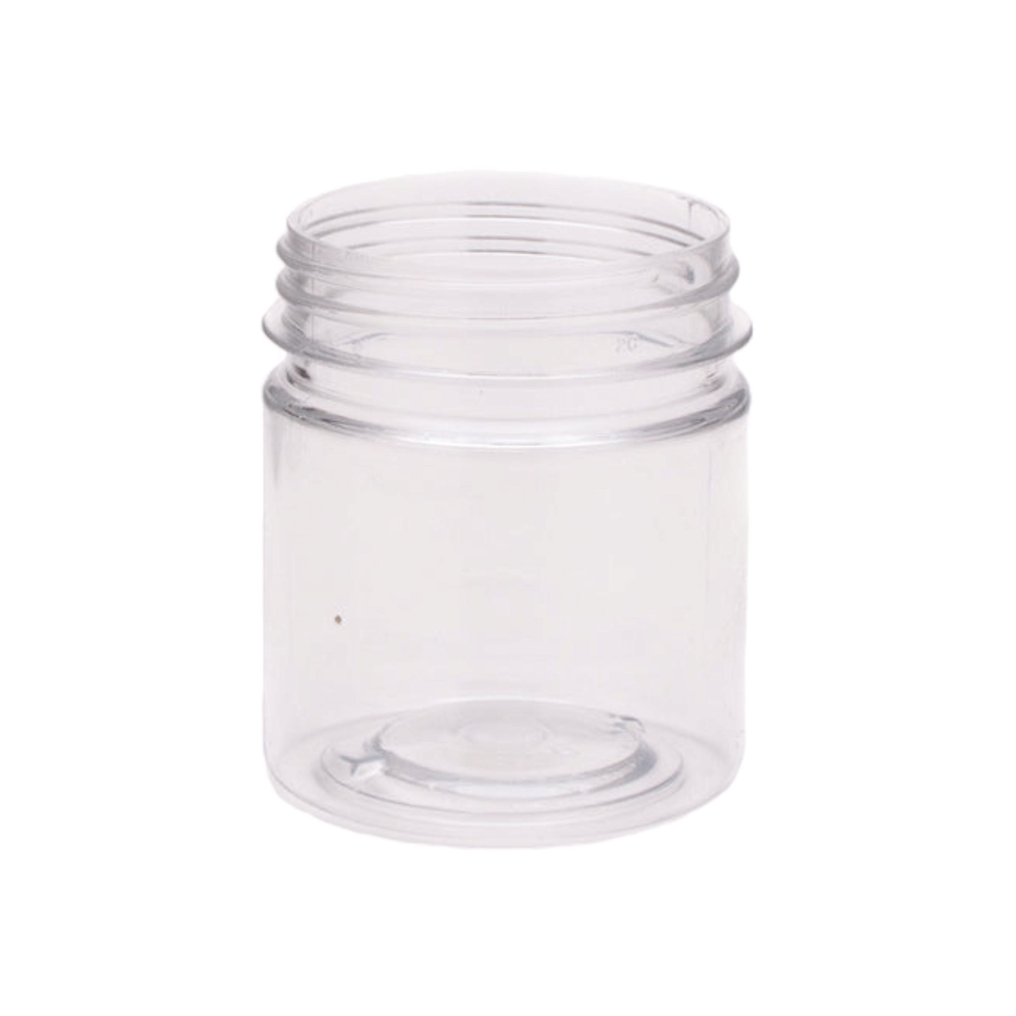 100ml PET Jar Natural Plastic with Screw Lid