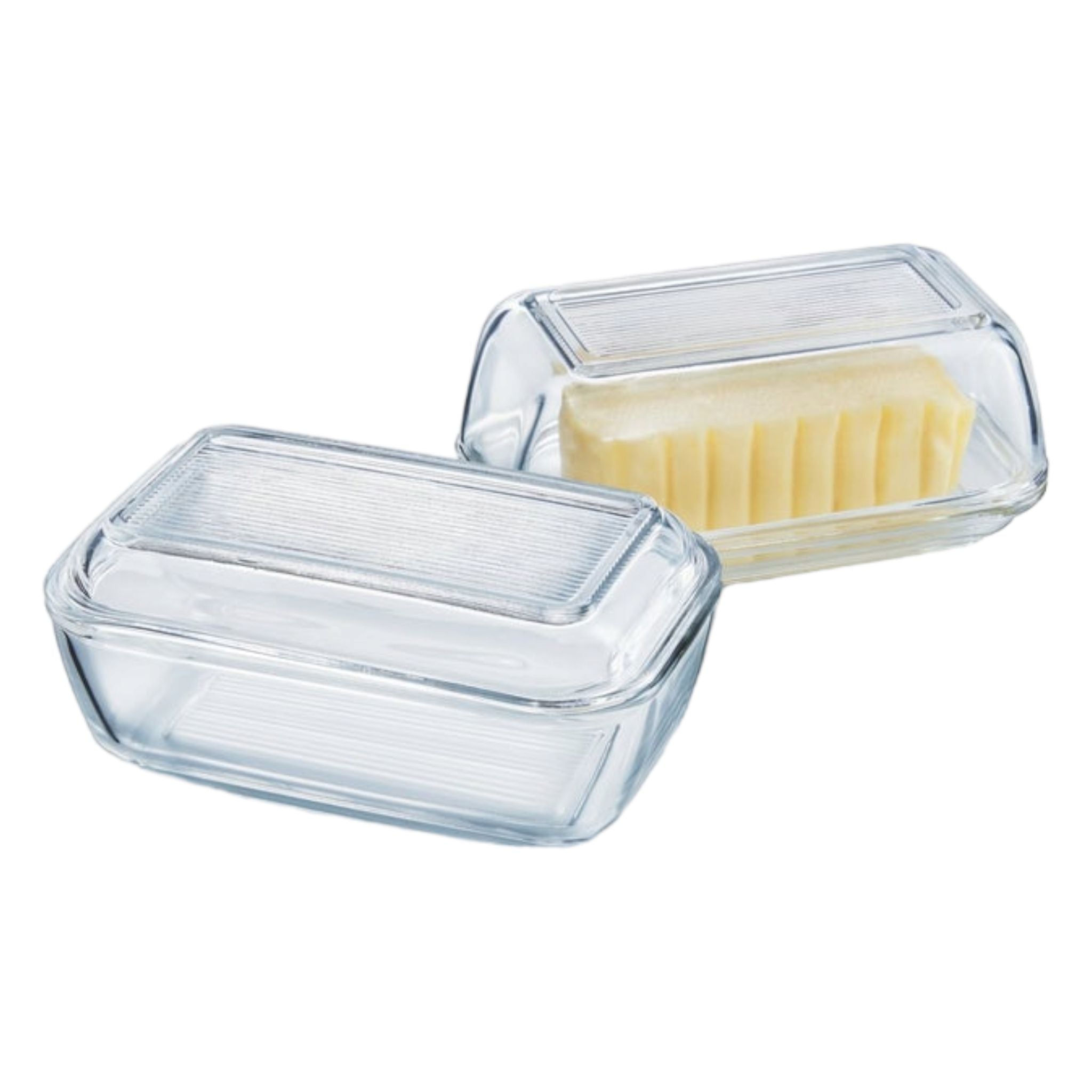 Luminarc Butter Dish Tempered Clear  37103