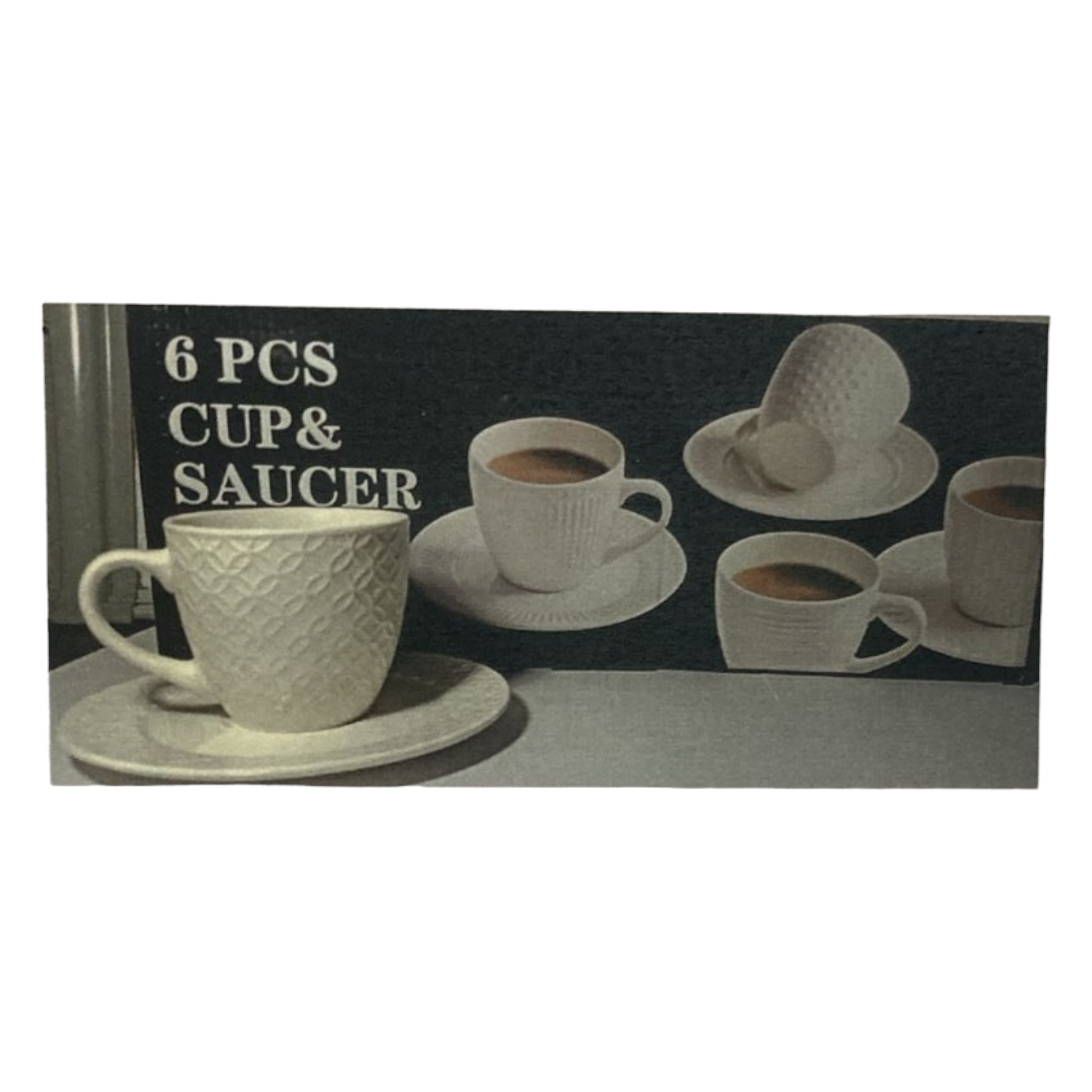 Cup and Saucer 6Pcs Set