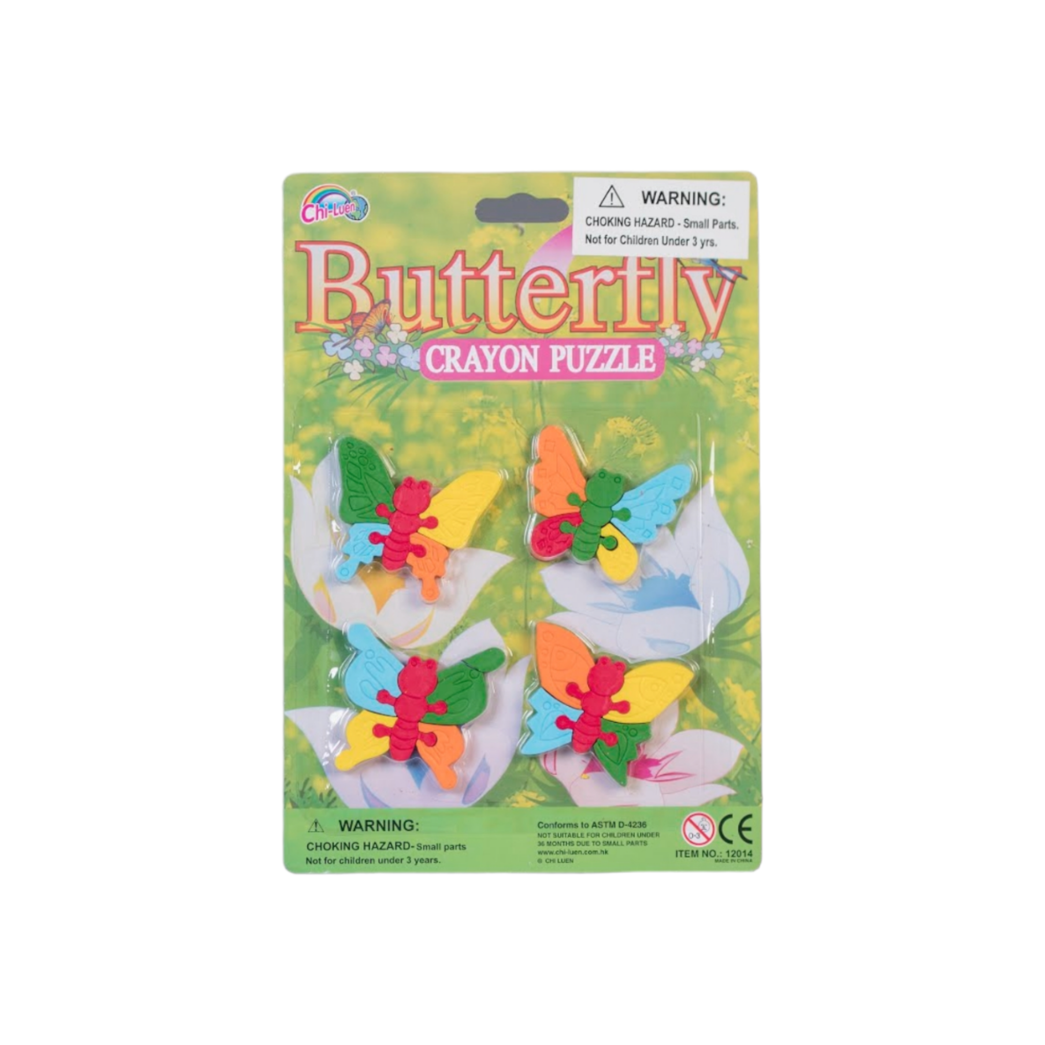 Butterfly Crayon Puzzle