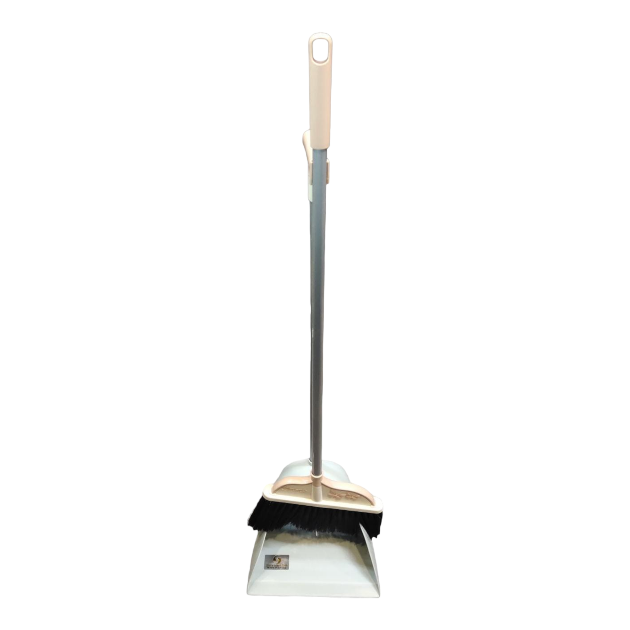 Long Handle Dustpan & Broom Set Green 462