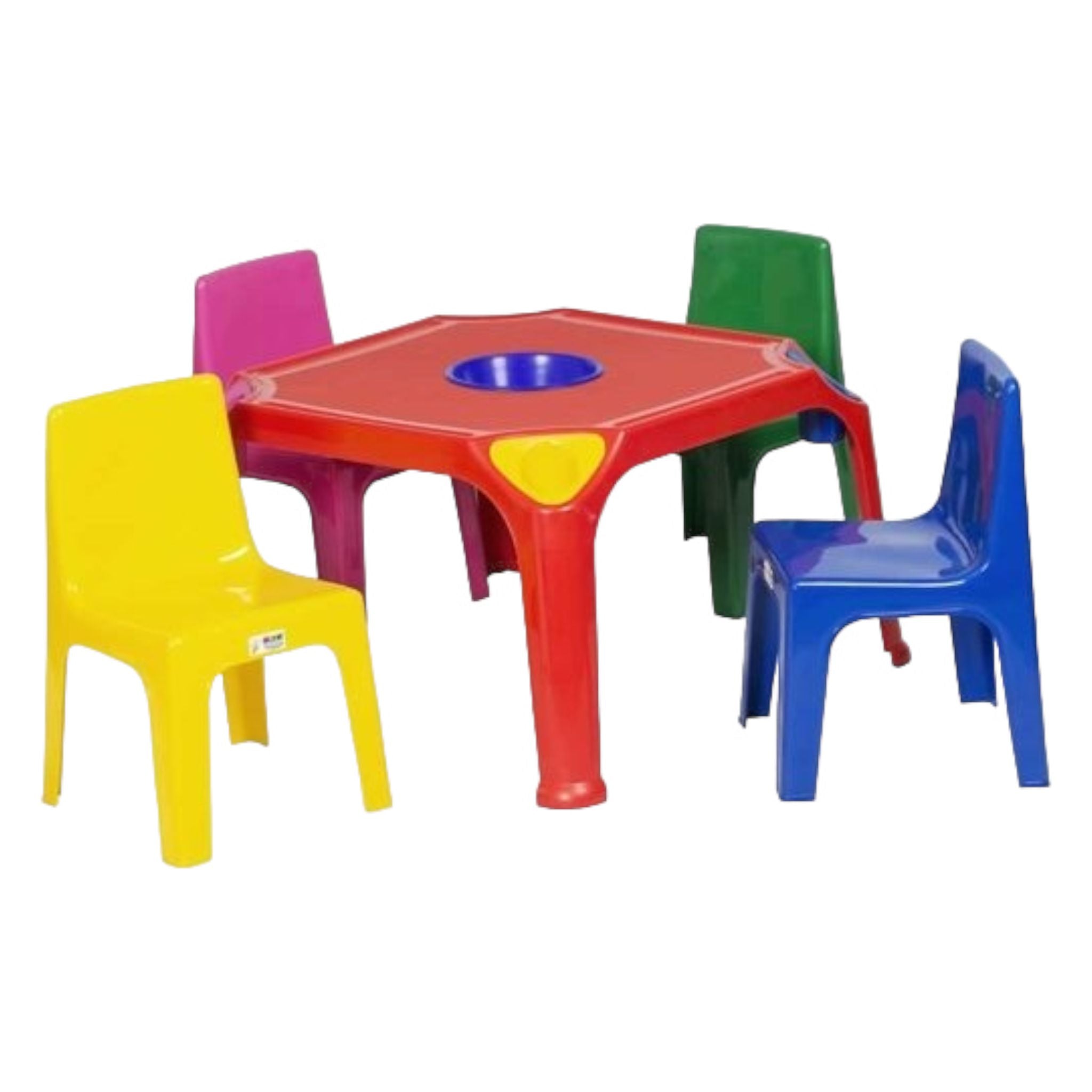 Kiddies Plastic Table With Hole Buzz Kids