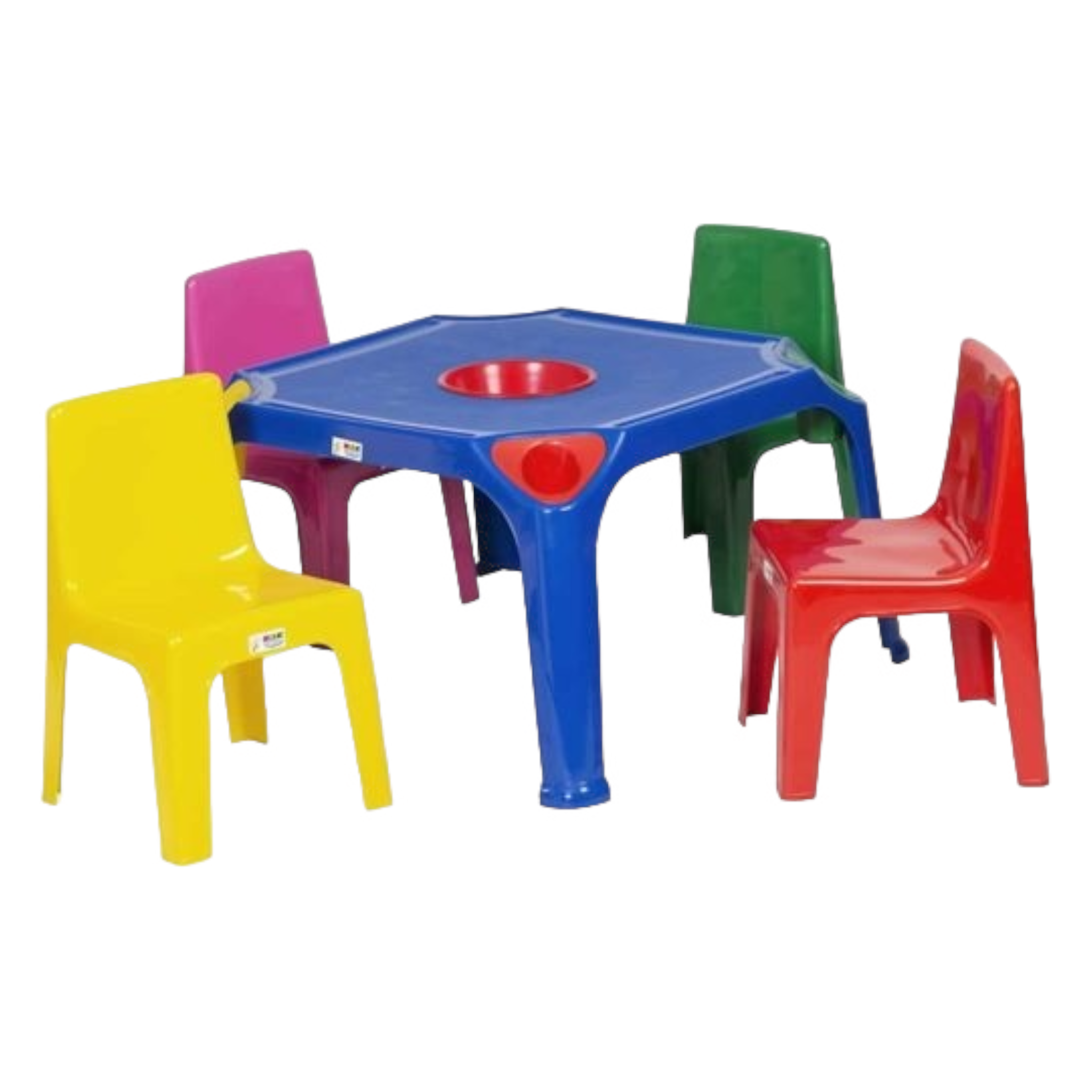 Kiddies Plastic Table With Hole Buzz Kids