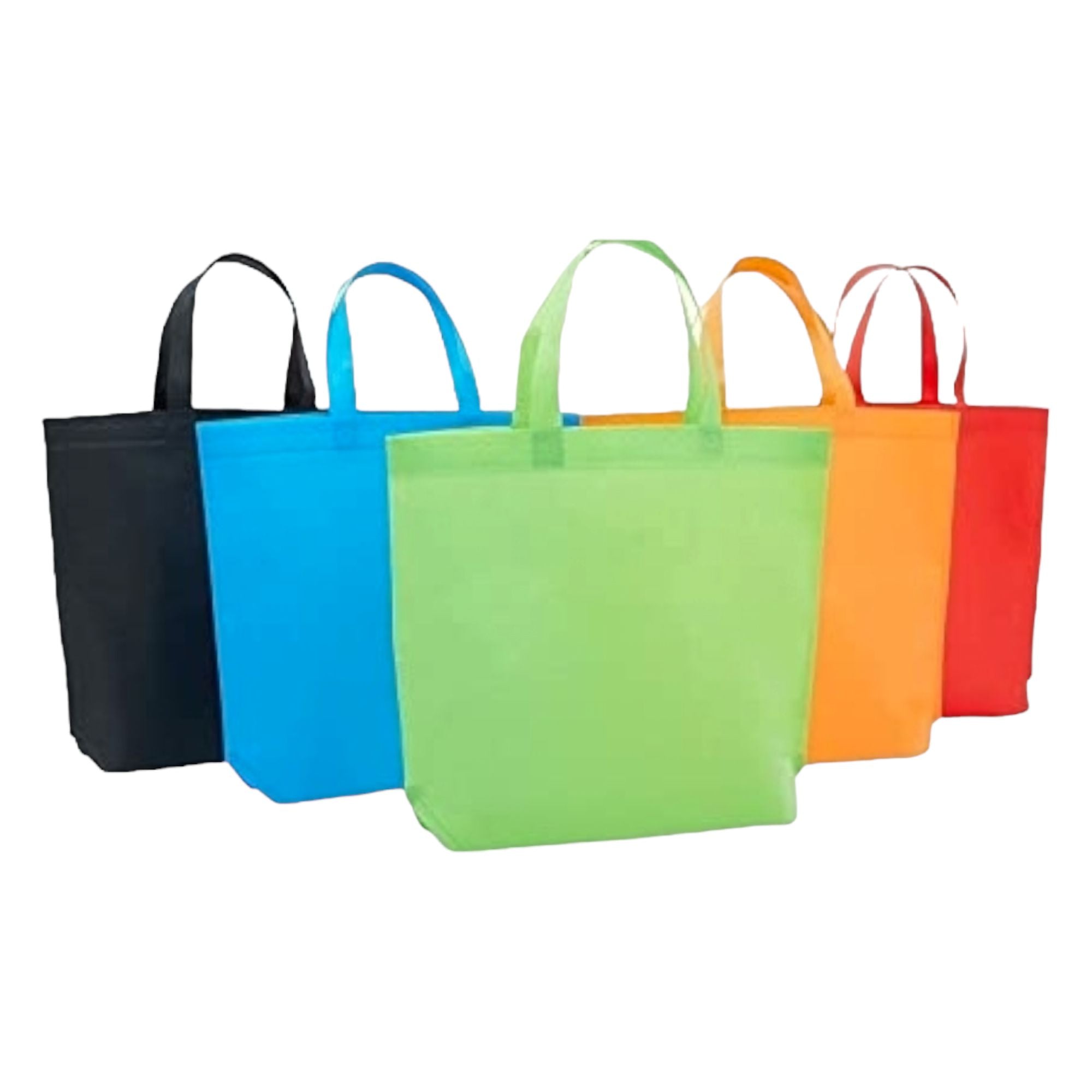 Non-Woven Shopping Grocery Bag 30x40cm with Soft Loop Handle