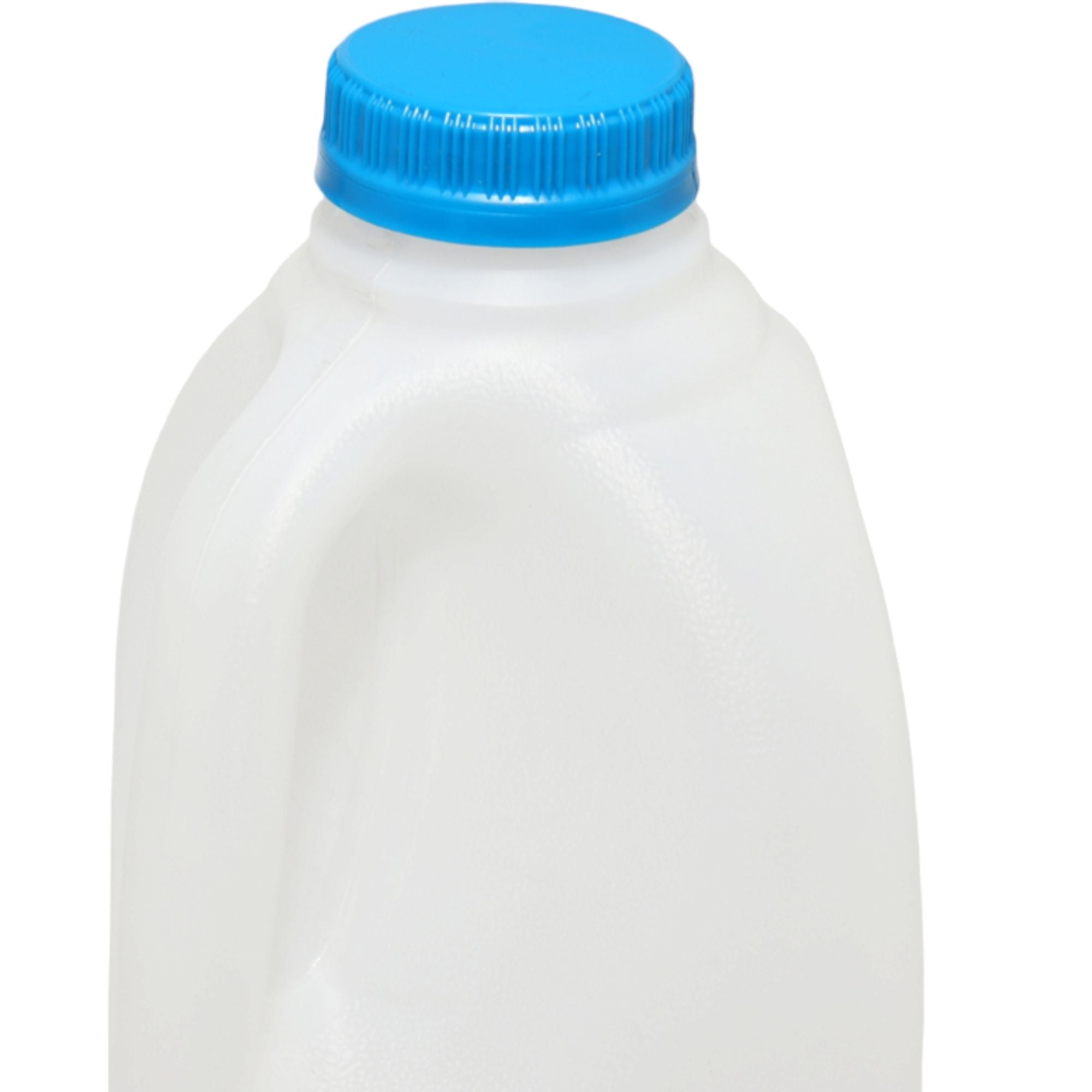 1L Plastic Milk Jug Bottle Natural with Lid