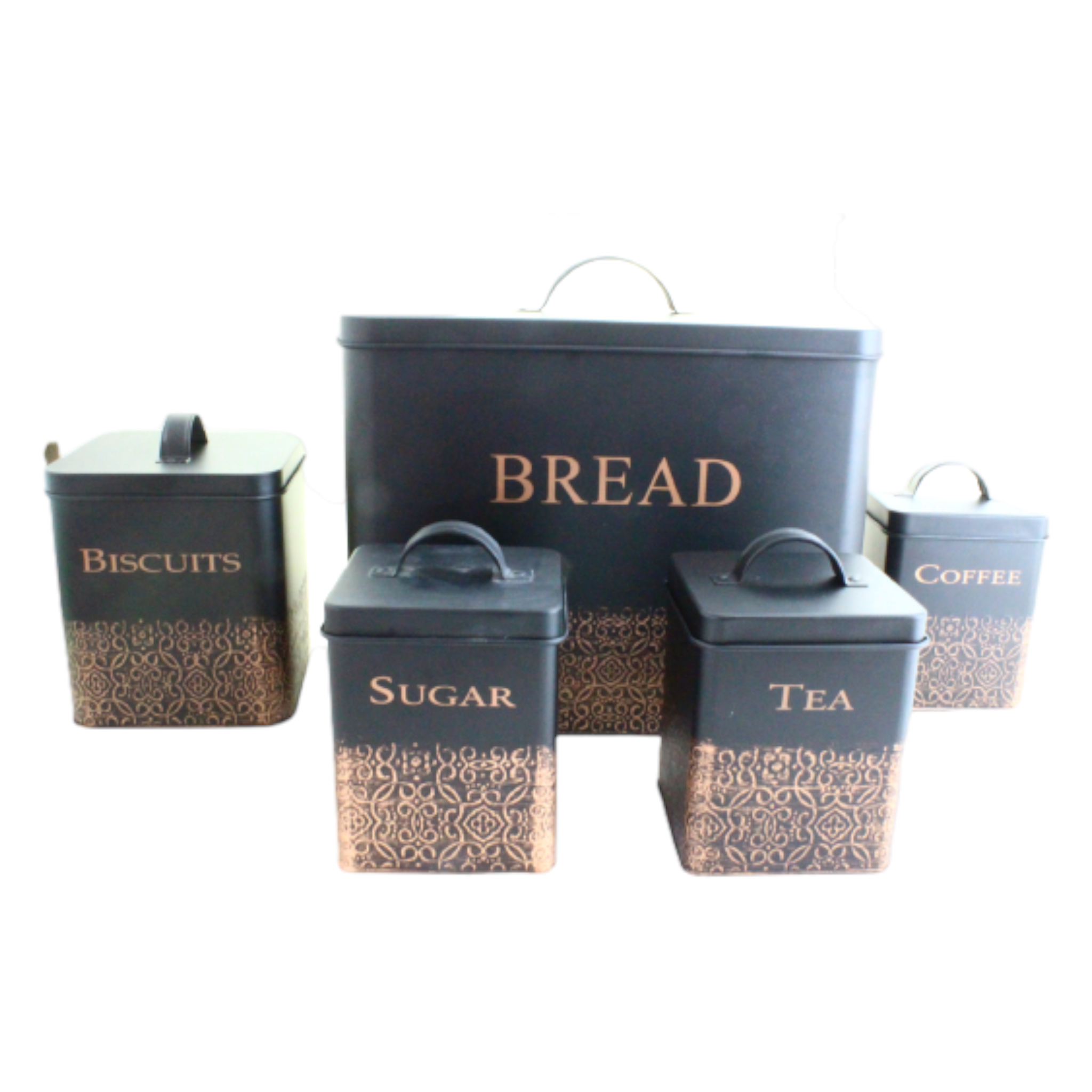 Bread Bin with Canisters 5pc Set HV159