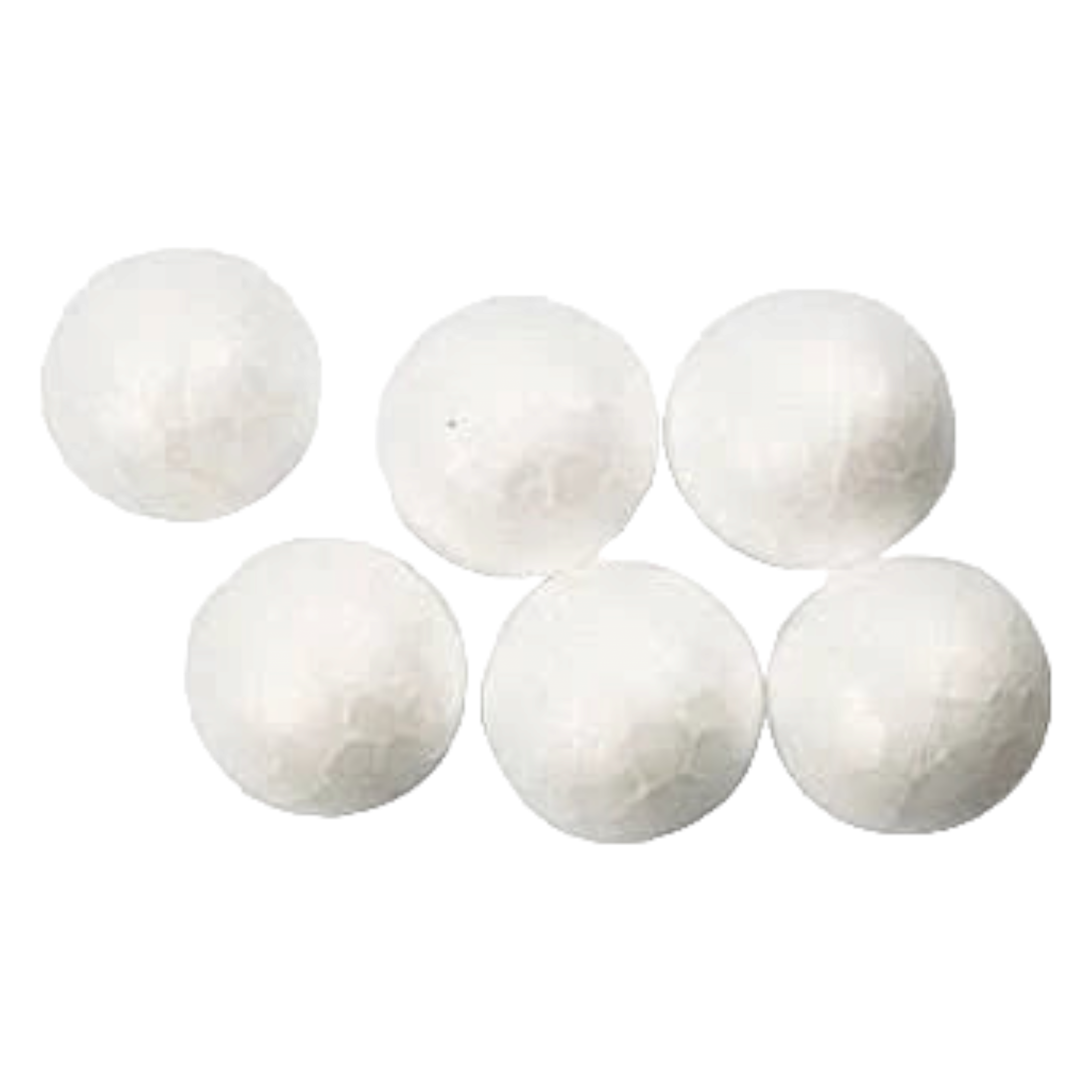 Polystyrene Styrofoam Balls 8cm 6pack