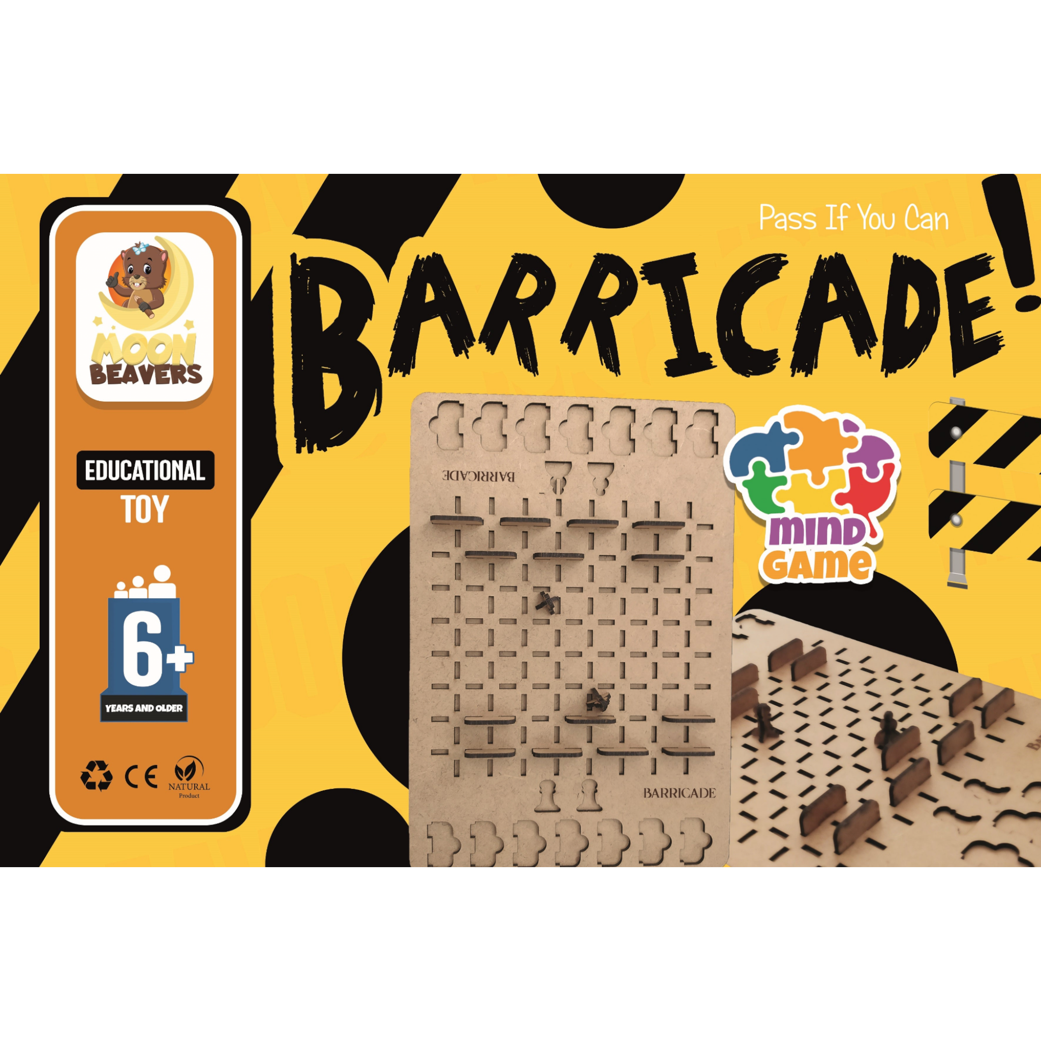 Hobby Life Educational Toy Barricade Mind Game 20x20cm MB54