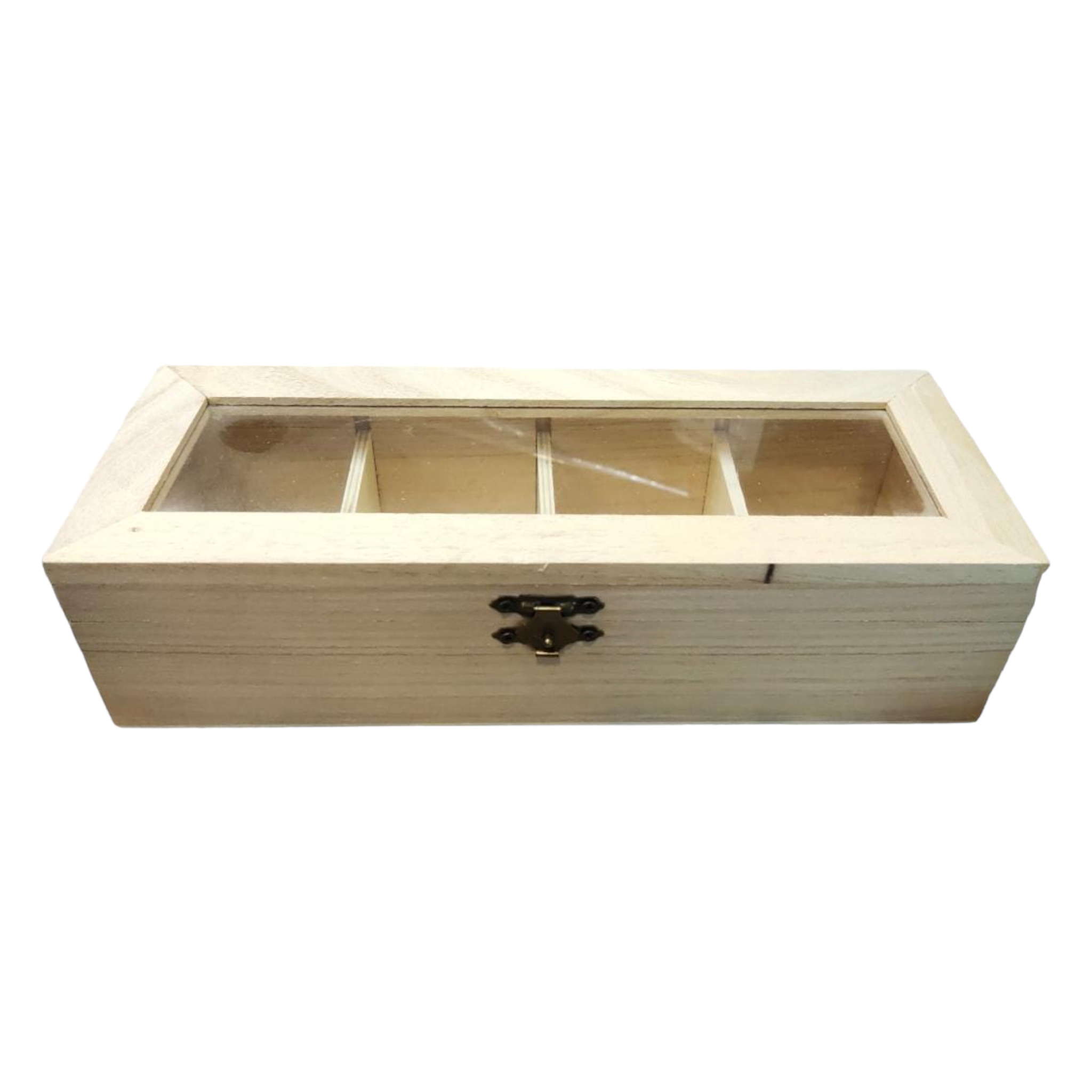 Wooden Jewellery Gift Box Long Shape 25x9.5x6.5cm