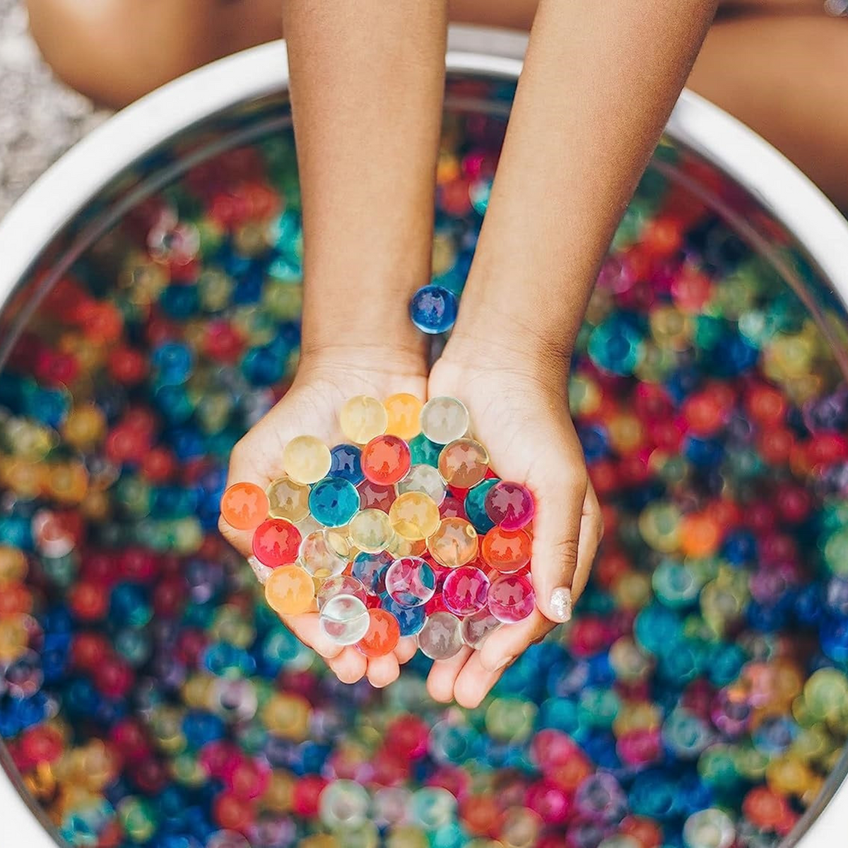 Water Jelly Balls Assorted 1.5cm Jelly Beads
