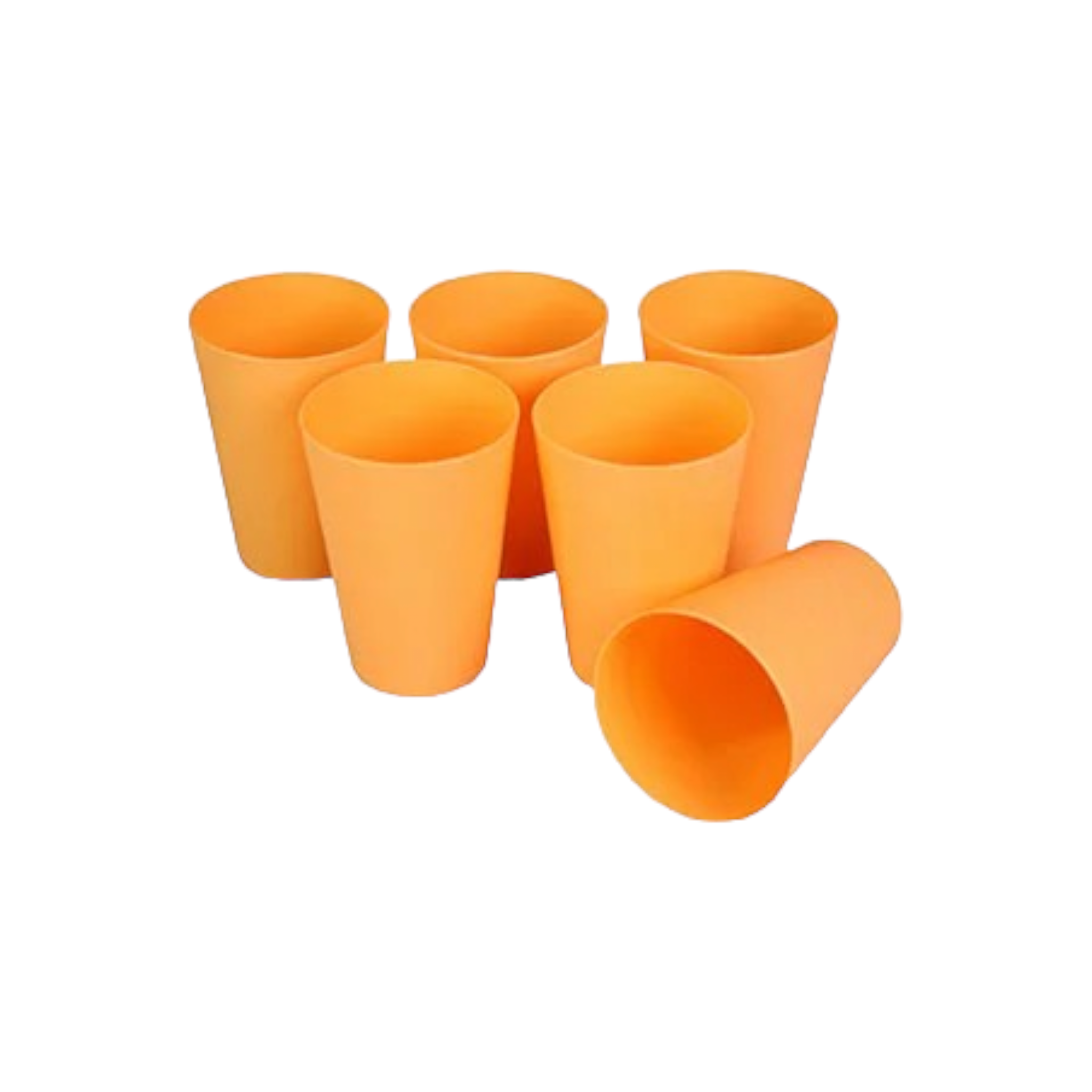 275ml Frosted Plastic Tumbler 6s Party Picnic