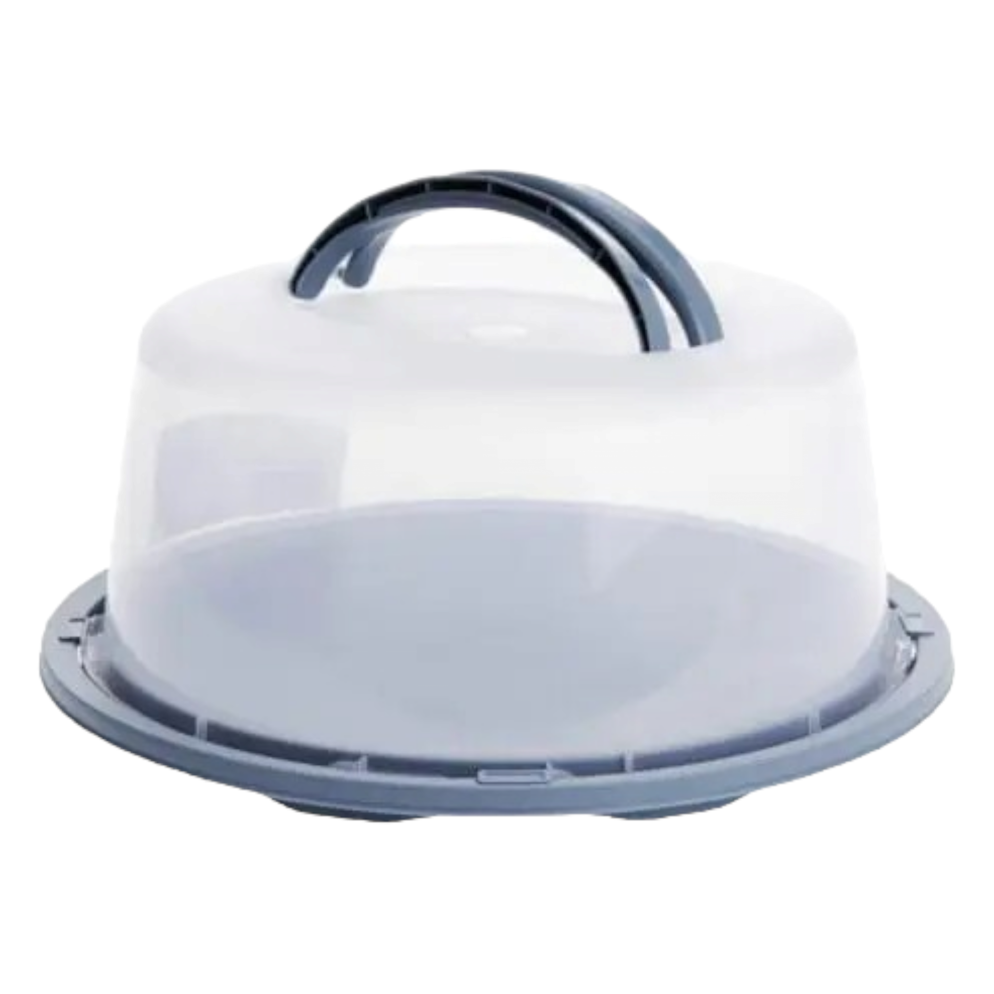 Cake Server Saver Carrier Box with Handle Round Nu Ware