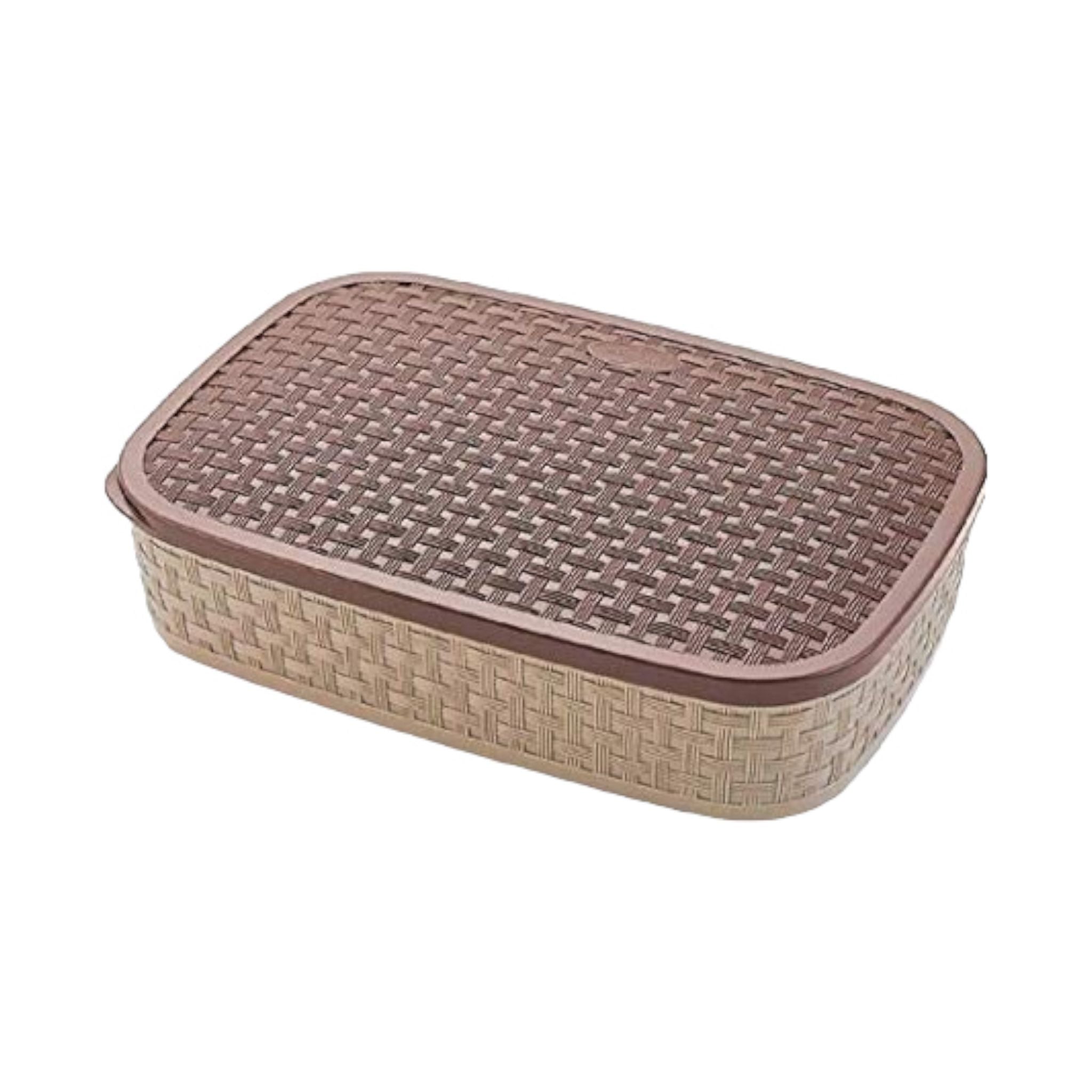 Nakoda Gemini Masala Dabba Plastic Spice Box Rectangular Nu Ware