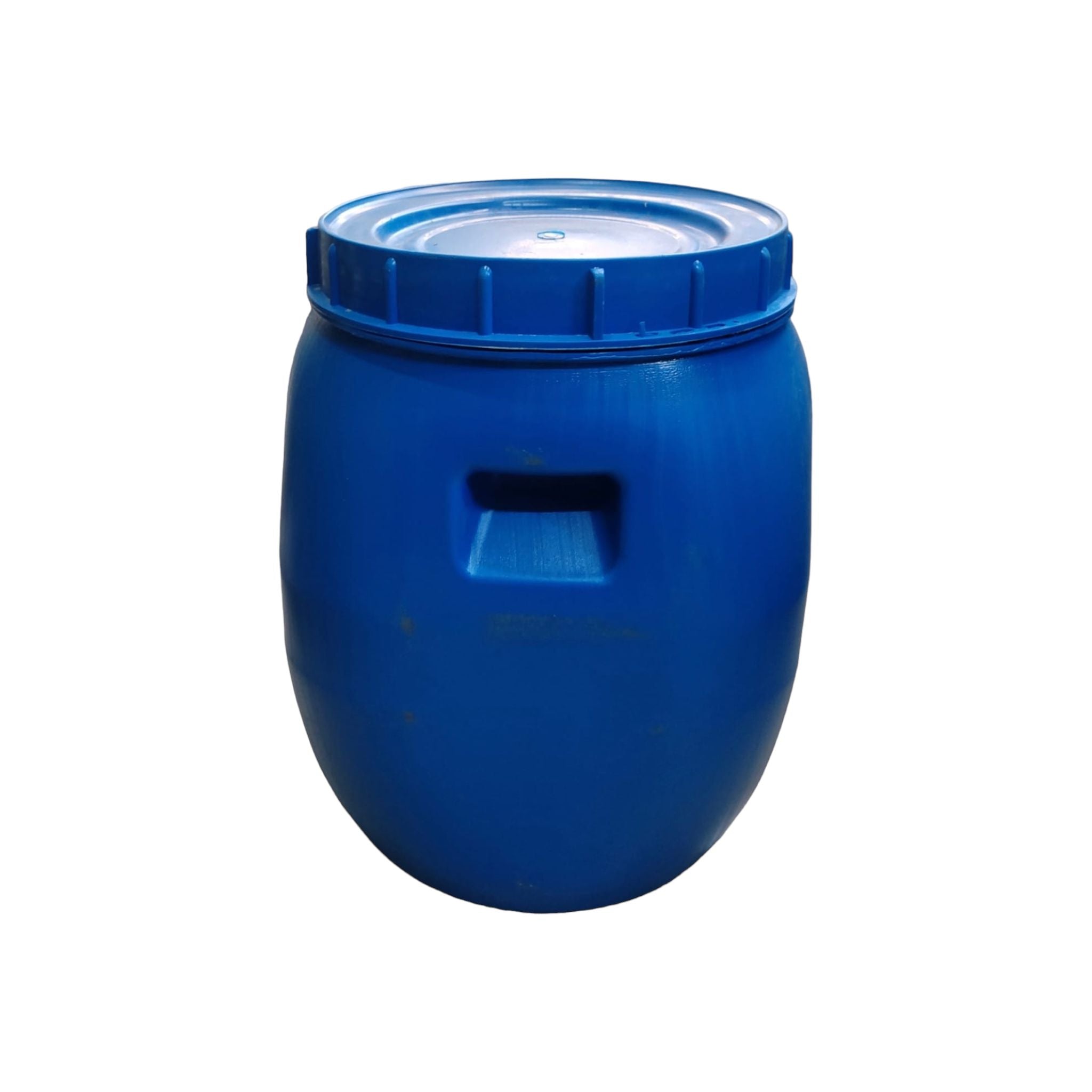 50L Drum Blue Open Head Screw Lid