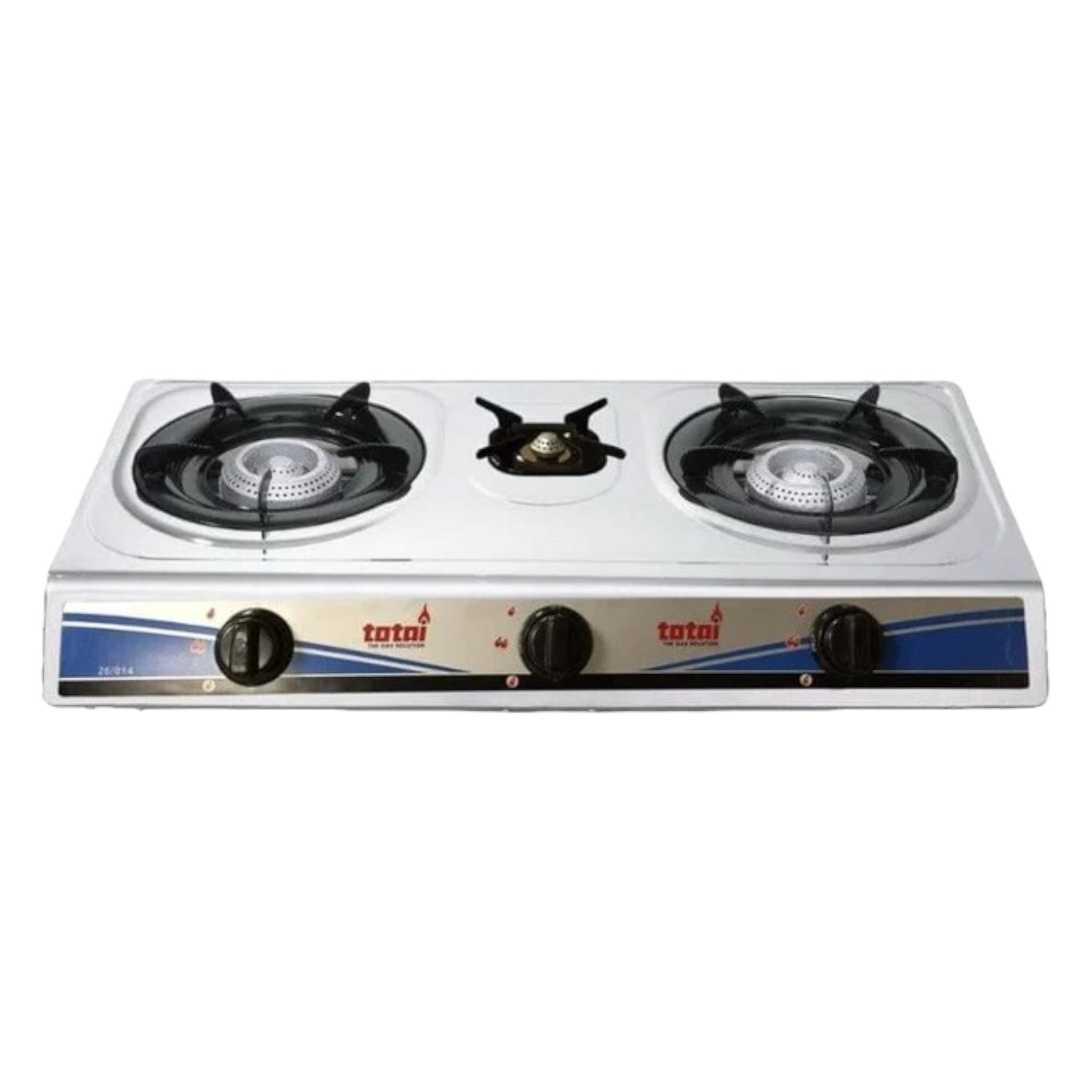 Totai Gas Stove 3 Burner Stainless Steel Table Top