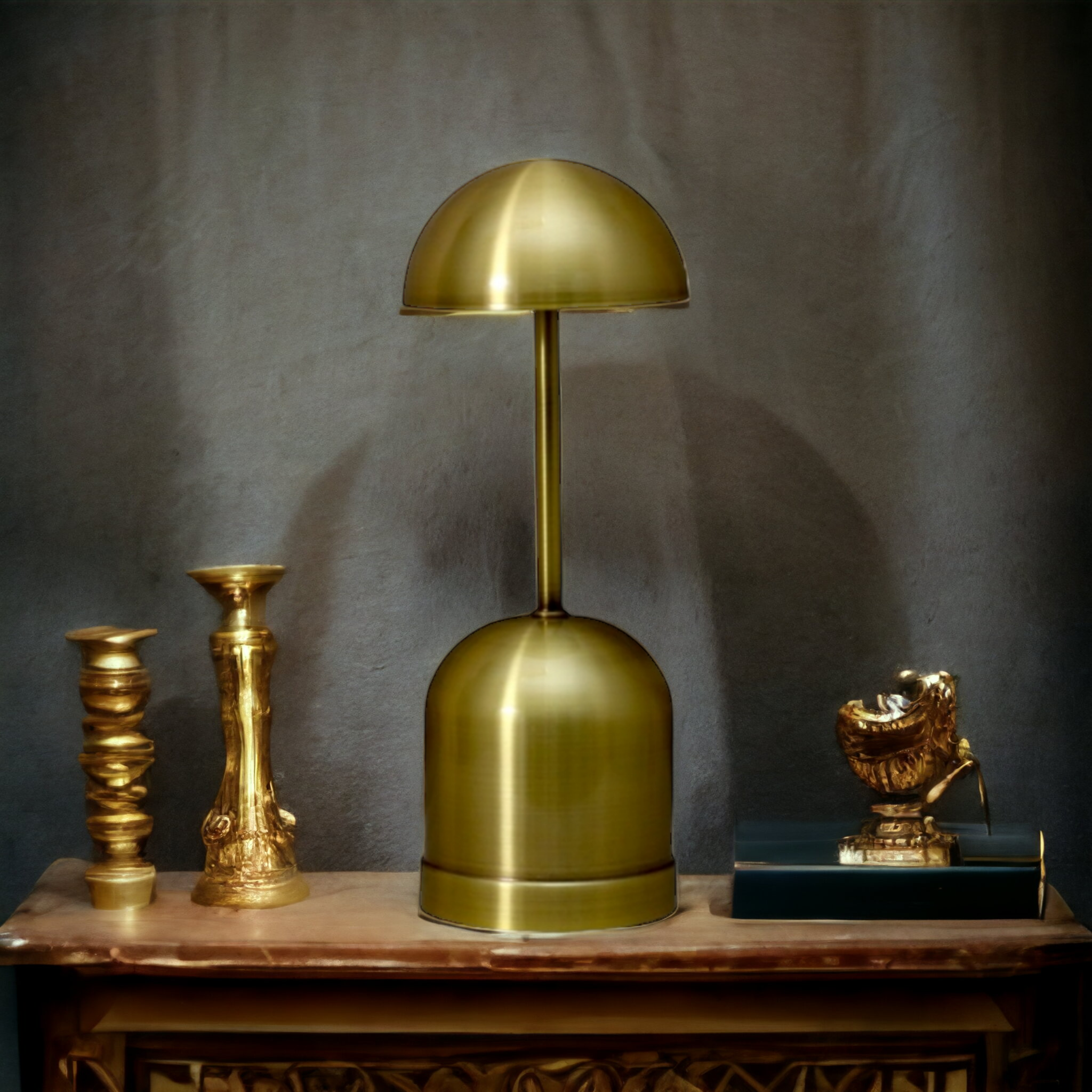 Led Lamp Gold 28.5cm 32059