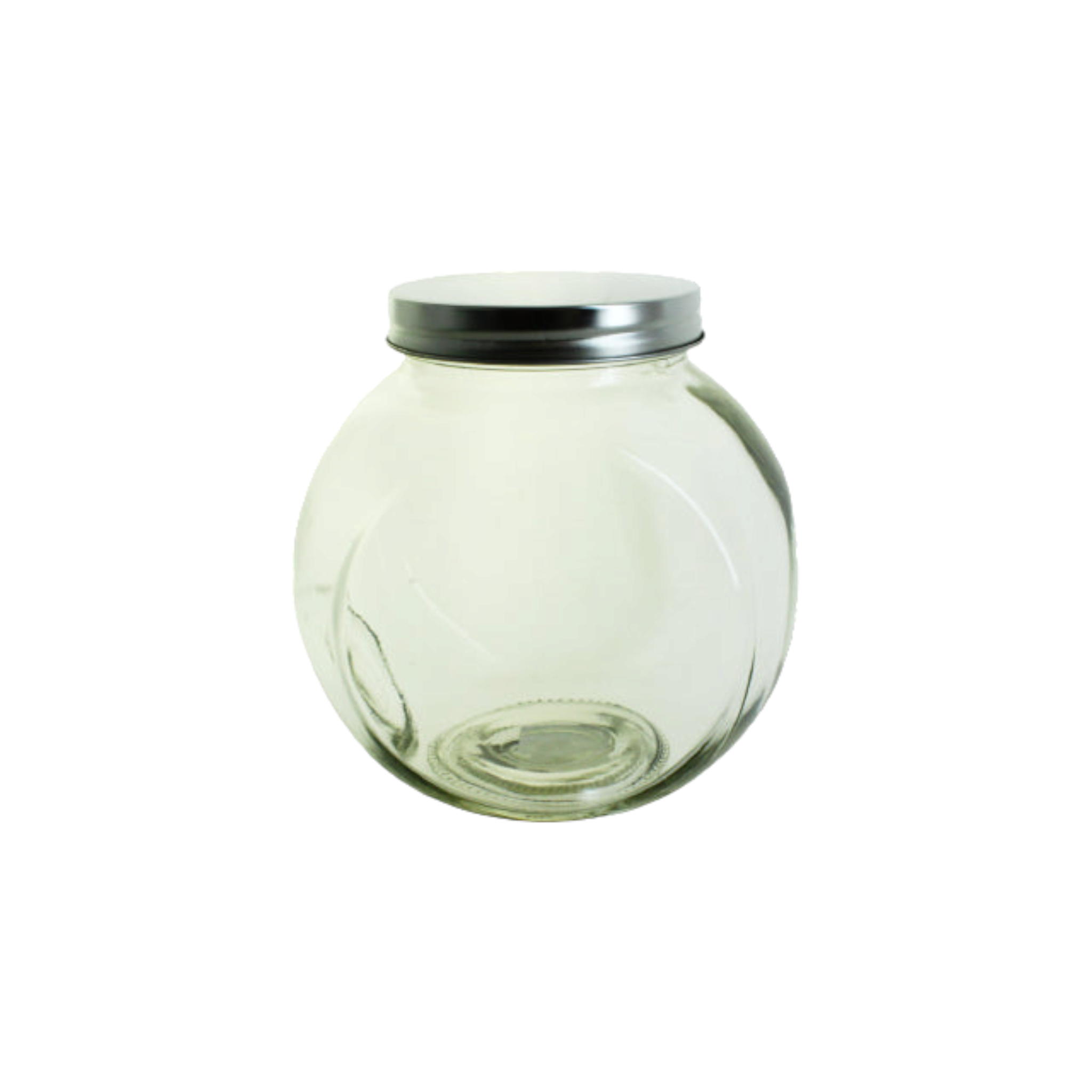 Glass Canister Jar 1500ml Round GL2867