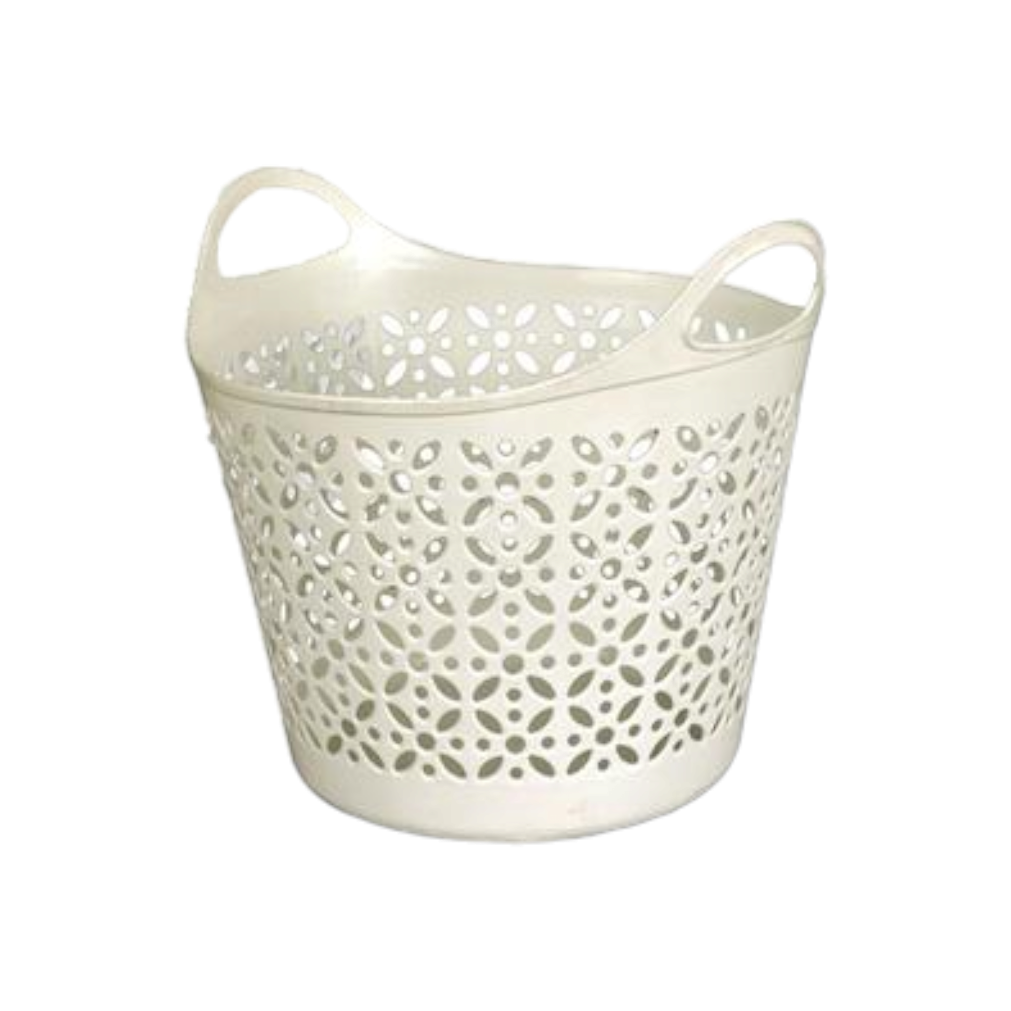 Plastic Tote Laundry Carry Basket