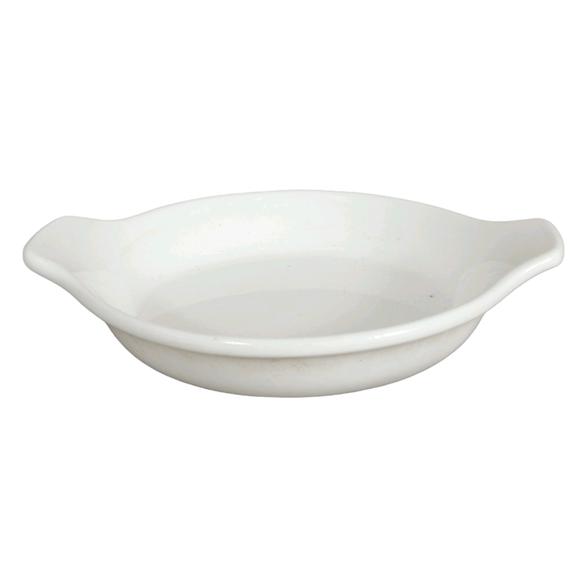 Ceramic Round Eared Dish Plate 7.25Inch 34852