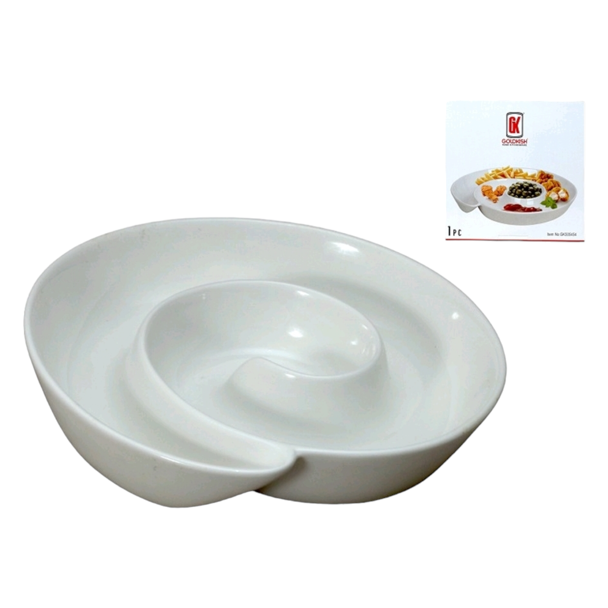 Ceramic Serving Platter 21x21x3.5cm 32026
