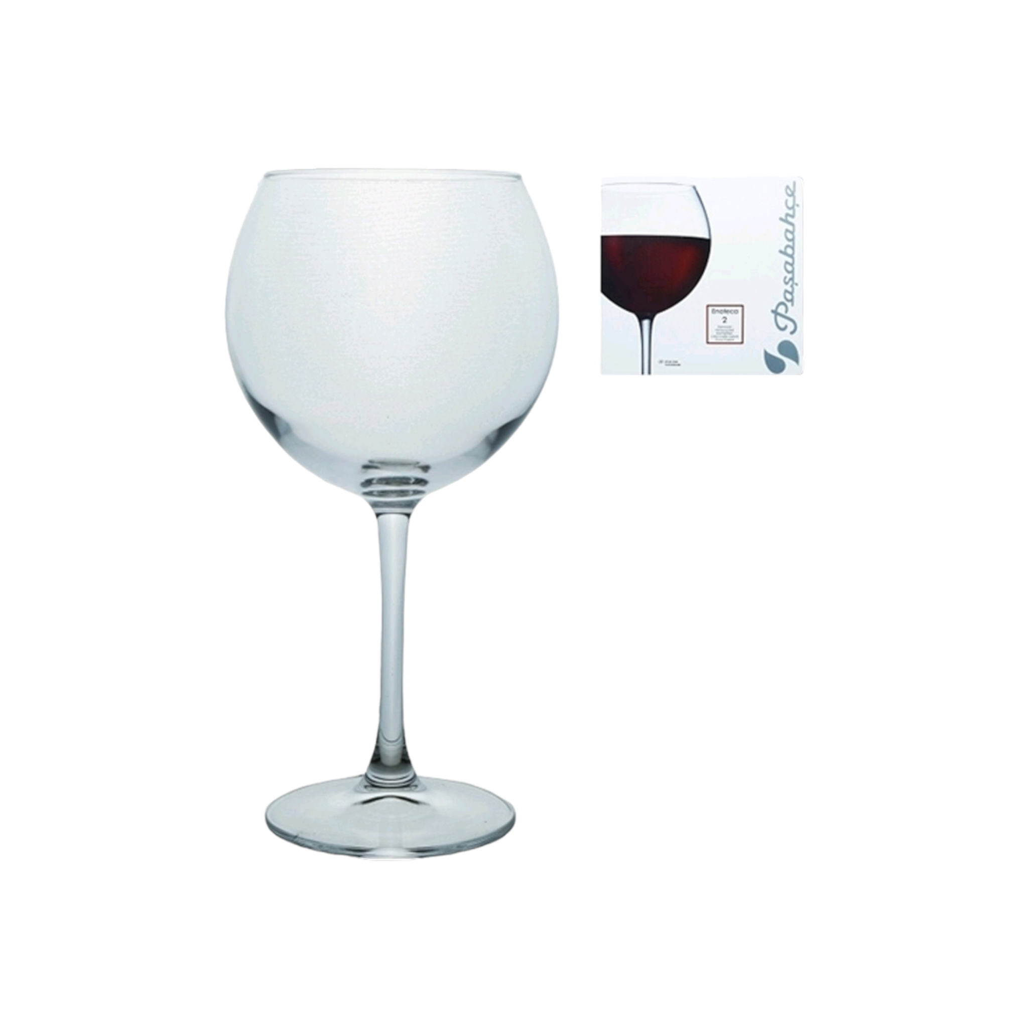 Pasabahce Enoteca Glass Tumbler 650ml Red Wine 2pack 24039