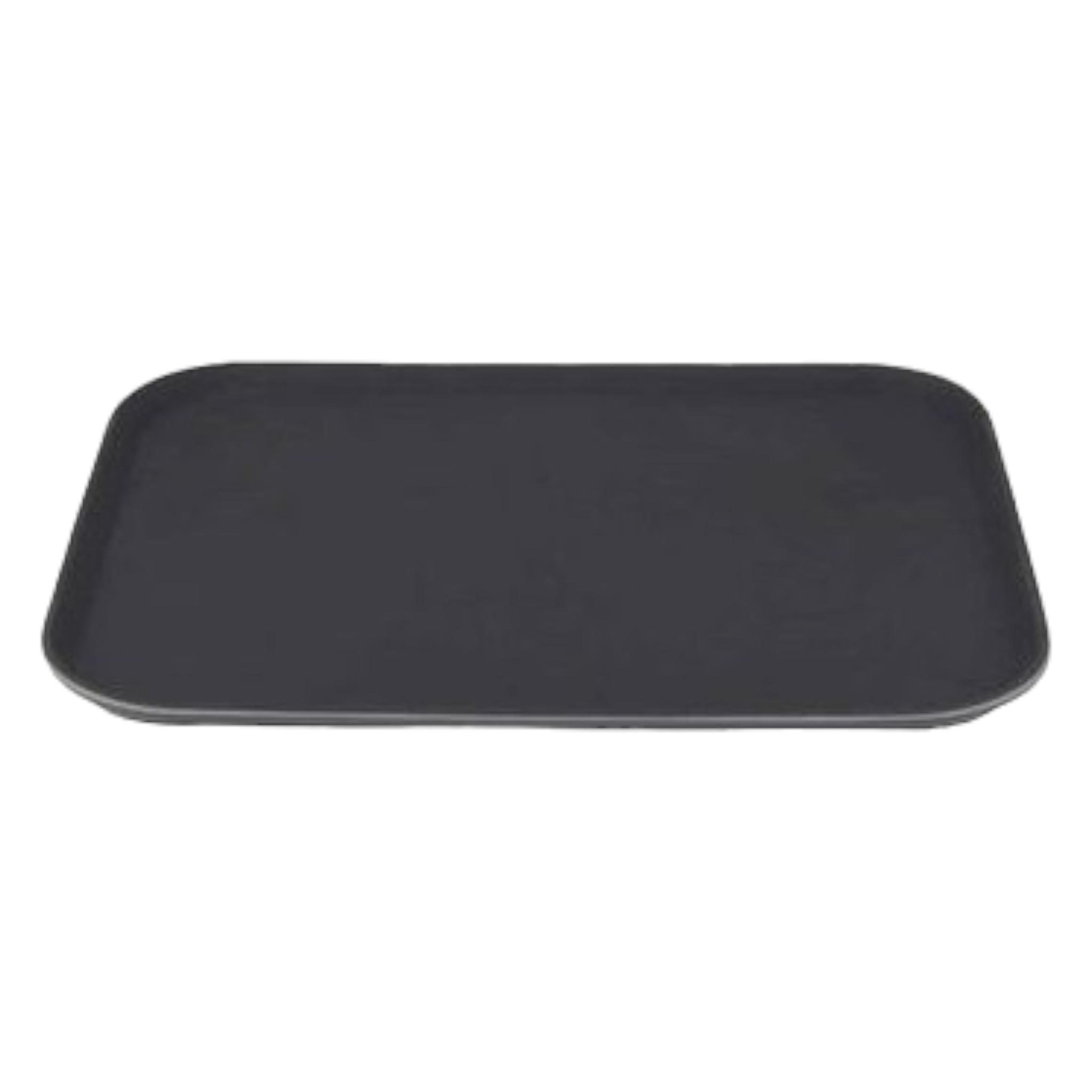 Serving Tray Non Slip Black Rectangle 46.5x36 29342